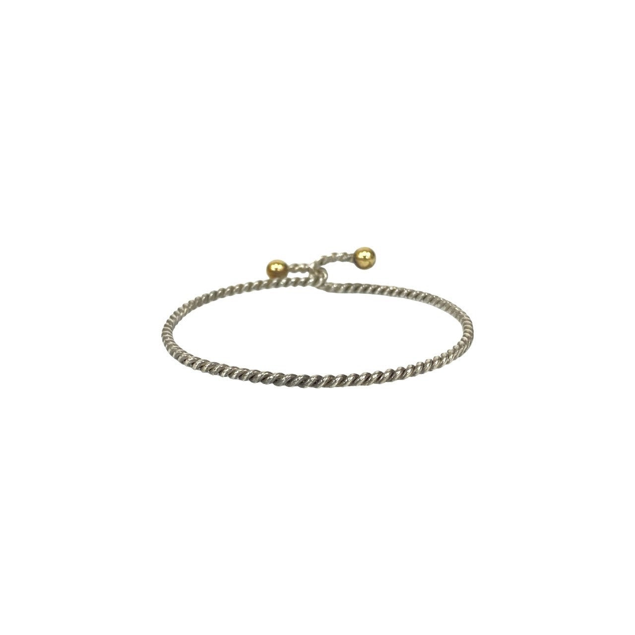 TIFFANY&Co. ティファニー フック アンド アイ ダブル ツイスト ワイヤー バングル 6