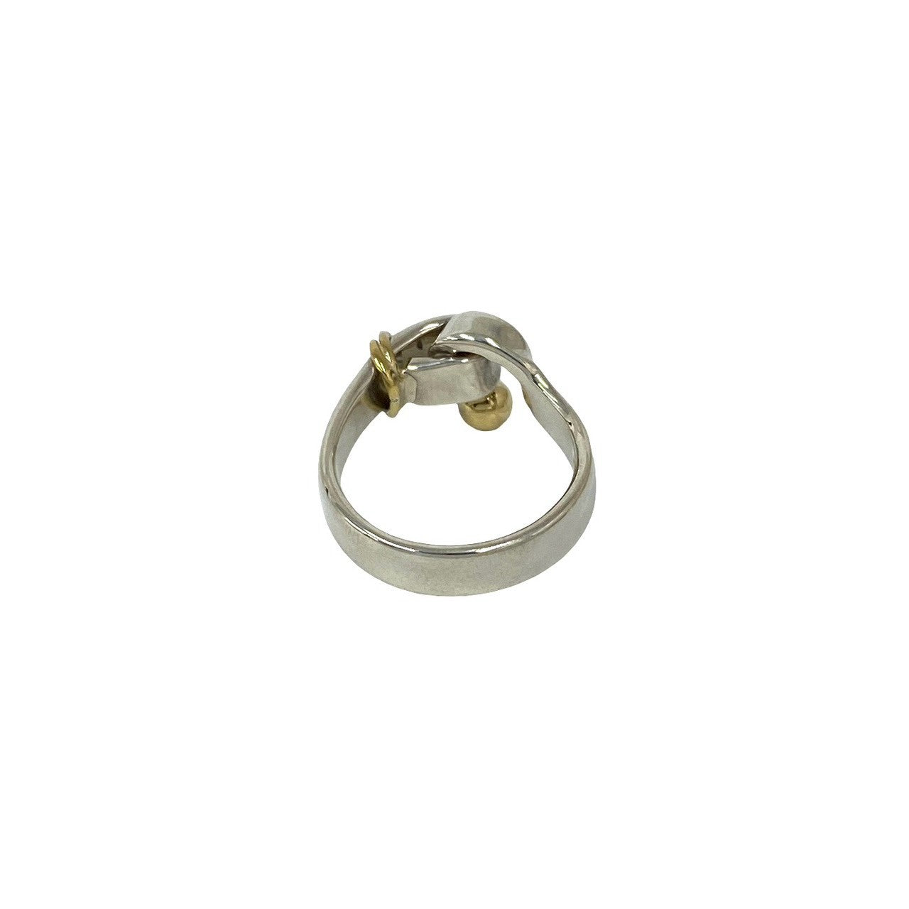 TIFFANY&Co. ティファニー (Vintage) フック&アイ ラブノット リング 指輪 8号 925 K18 750YG 6