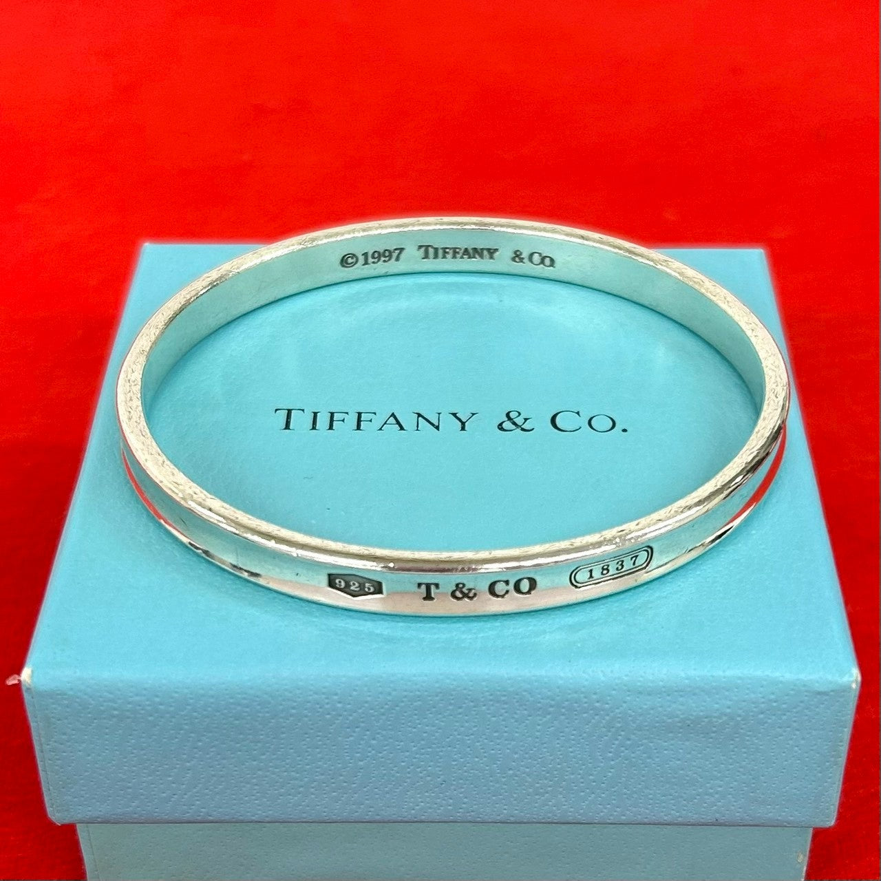 TIFFANY&Co. ティファニー (Vintage) ナロー バングル