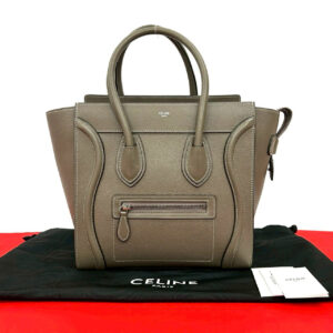 CELINE セリーヌ ラゲージ マイクロショッパー ハンドバッグ