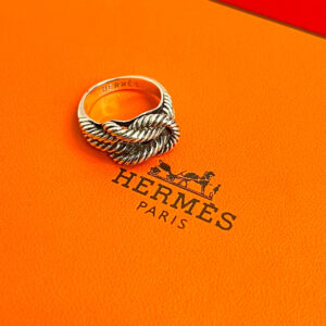 HERMES エルメス オーディエンヌ ツイストロープ リング 指輪