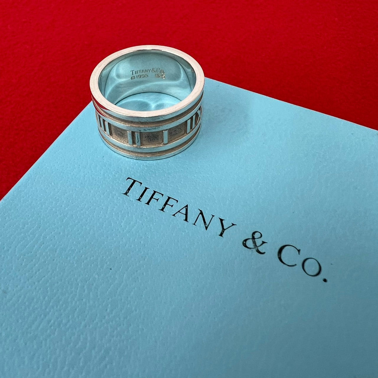 TIFFANY&Co. ティファニー (Vintage) アトラス ワイド リング 指輪