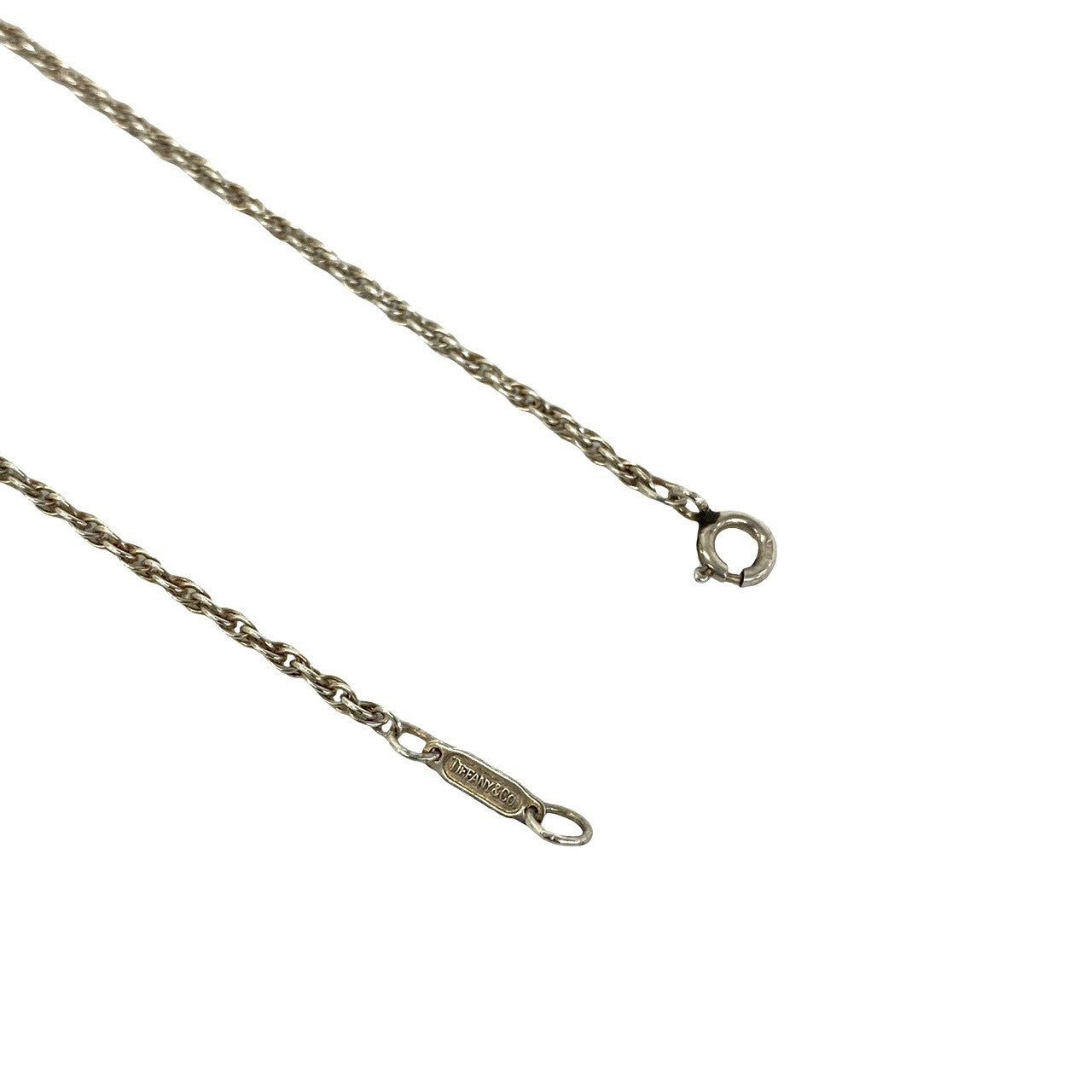 TIFFANY&Co. ティファニー (Vintage) ツイスト ハート ネックレス 925 K18 750YG 5