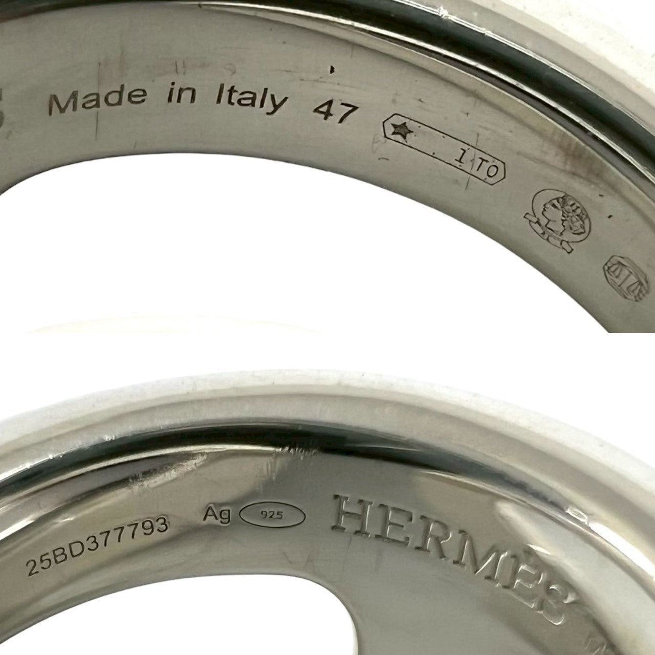 HERMES エルメス オスモズ GM リング・指輪 3