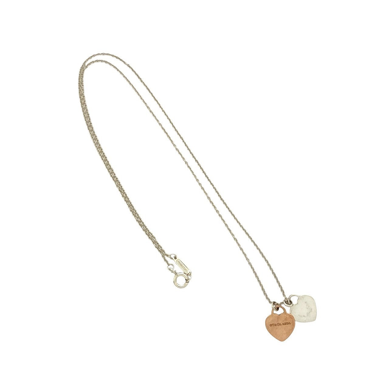 TIFFANY&Co. ティファニー リターントゥ ダブルハート ネックレス 4