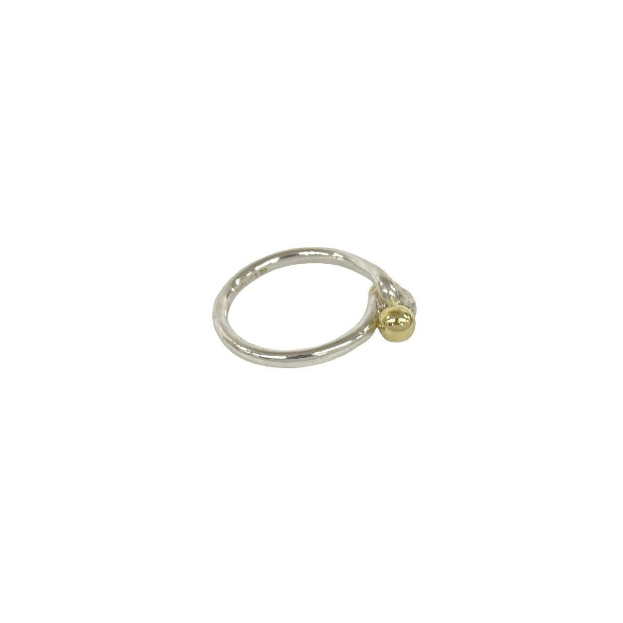 TIFFANY&Co. ティファニー (Vintage) ダブル フック&アイ リング 指輪 925 K18 750 YG 5
