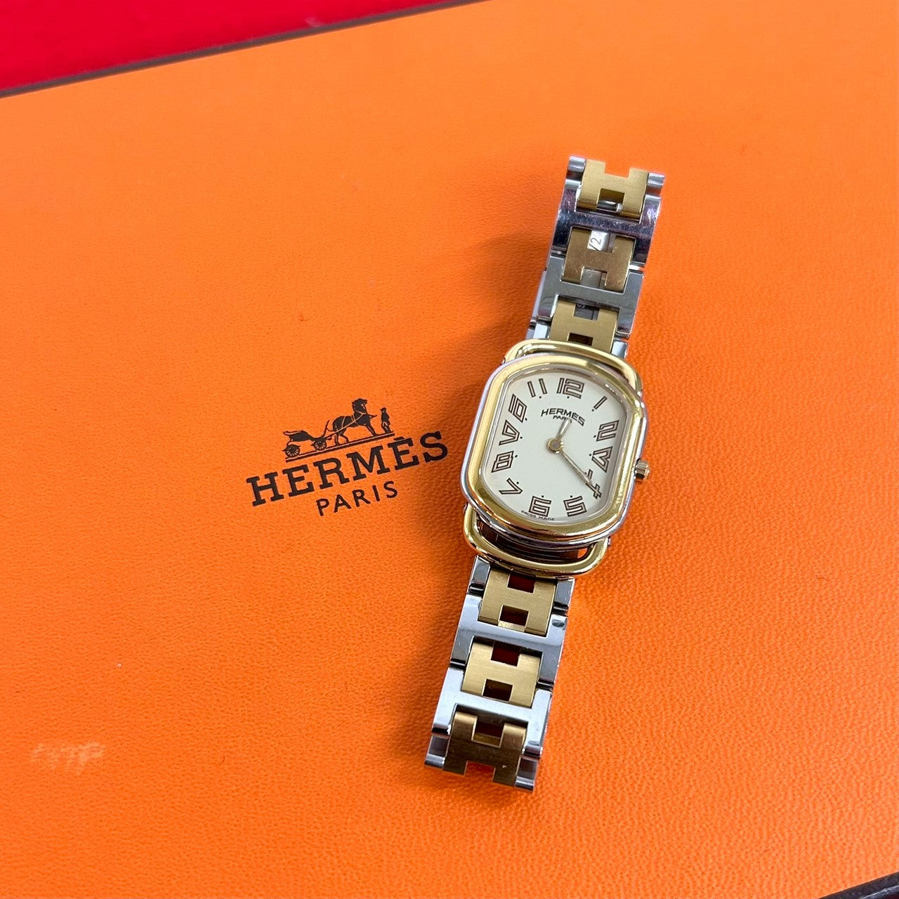 HERMES エルメス (Vintage) ラリー 腕時計