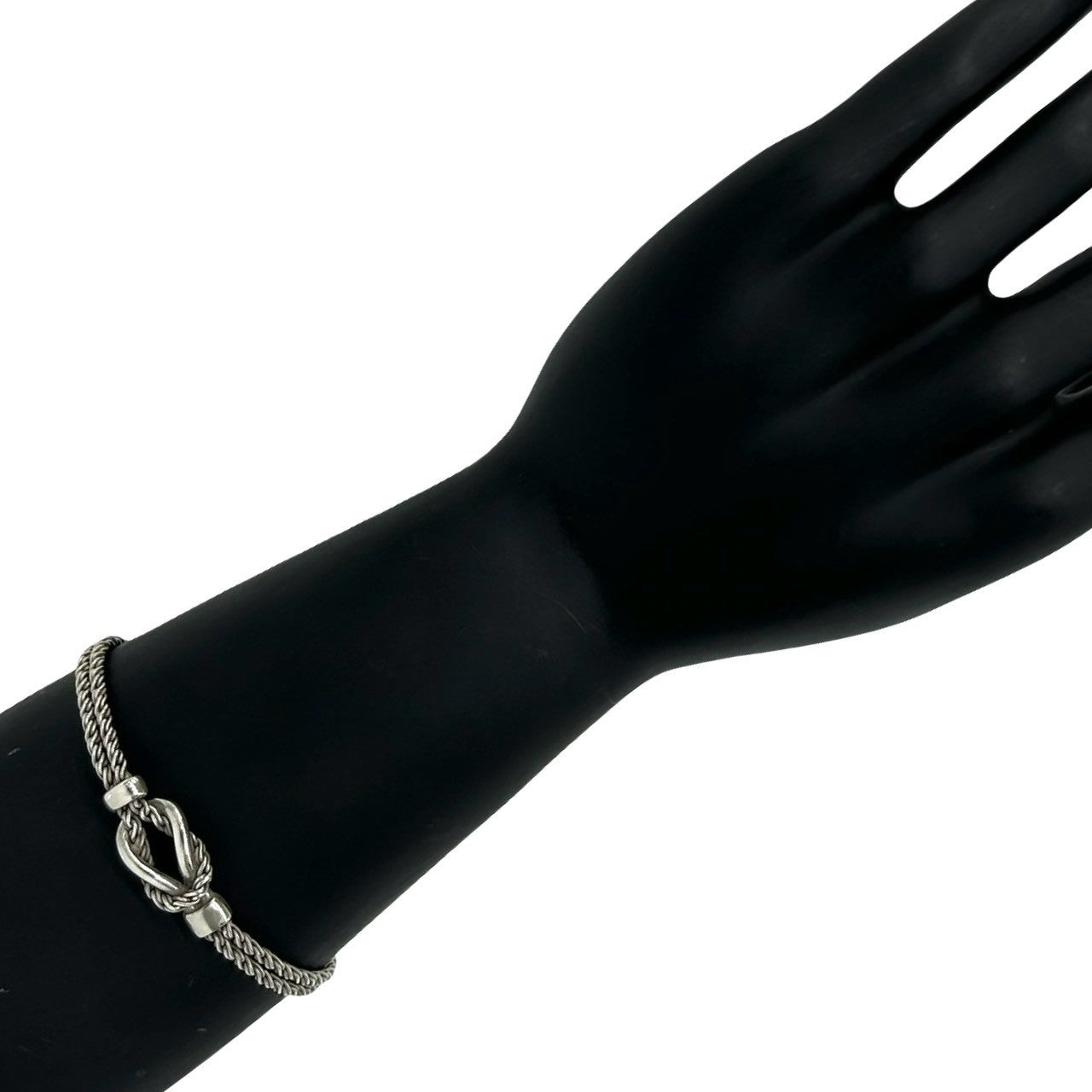 TIFFANY&Co. ティファニー (Vintage) ダブルロープ センターノット ブレスレット 2