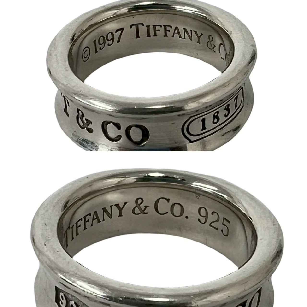 TIFFANY&Co. ティファニー (Vintage) 1837 ナロー リング 指輪 3