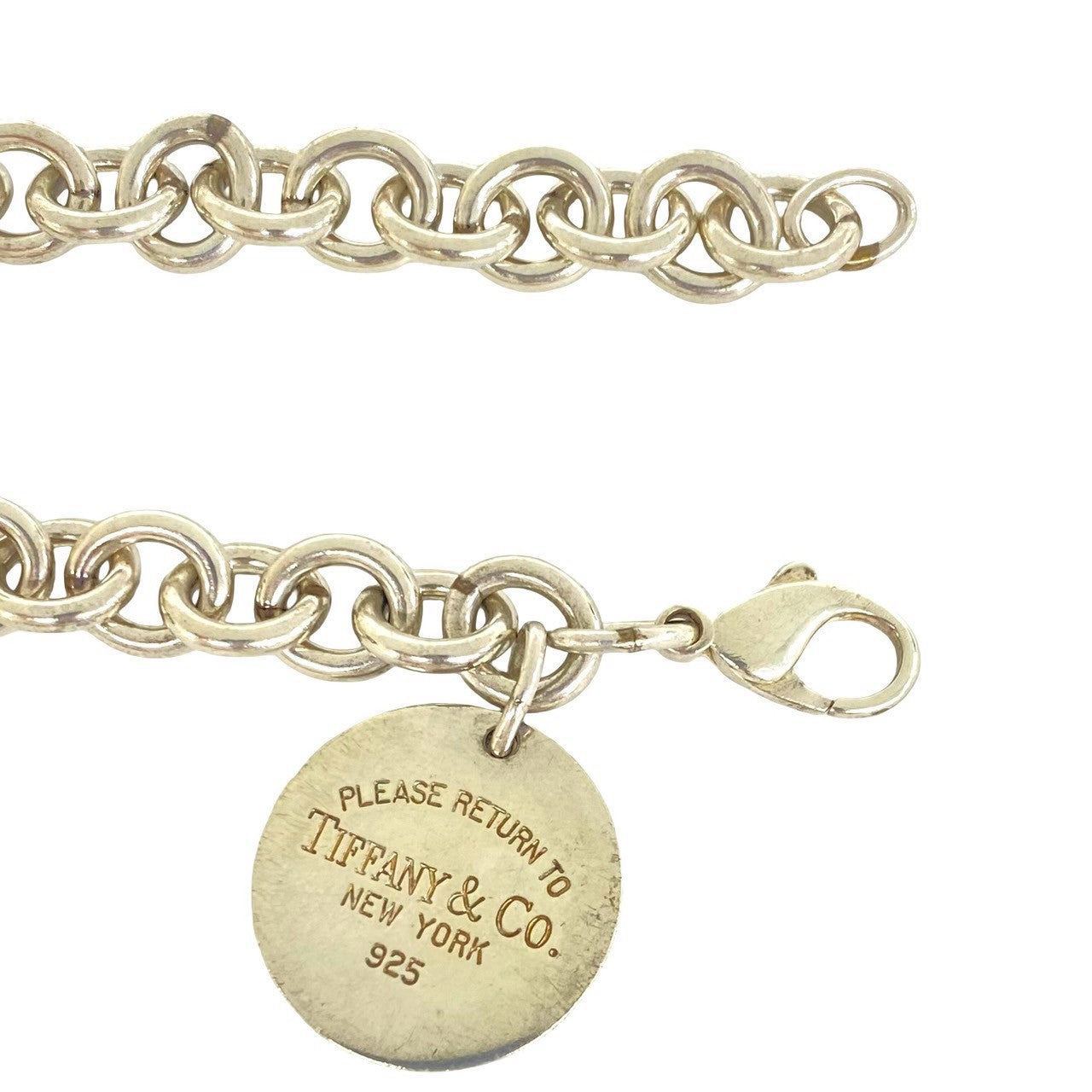 TIFFANY&Co. ティファニー (Vintage) リターントゥ ラウンドタグ ブレスレット 4