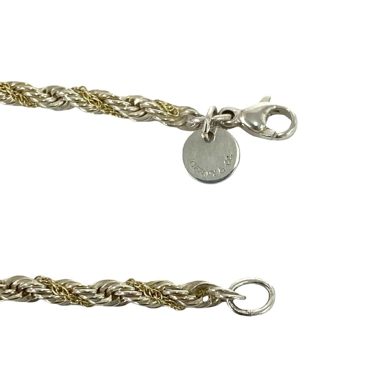 TIFFANY&Co. ティファニー 950 K18 750YG ツイストロープ ブレスレット 4