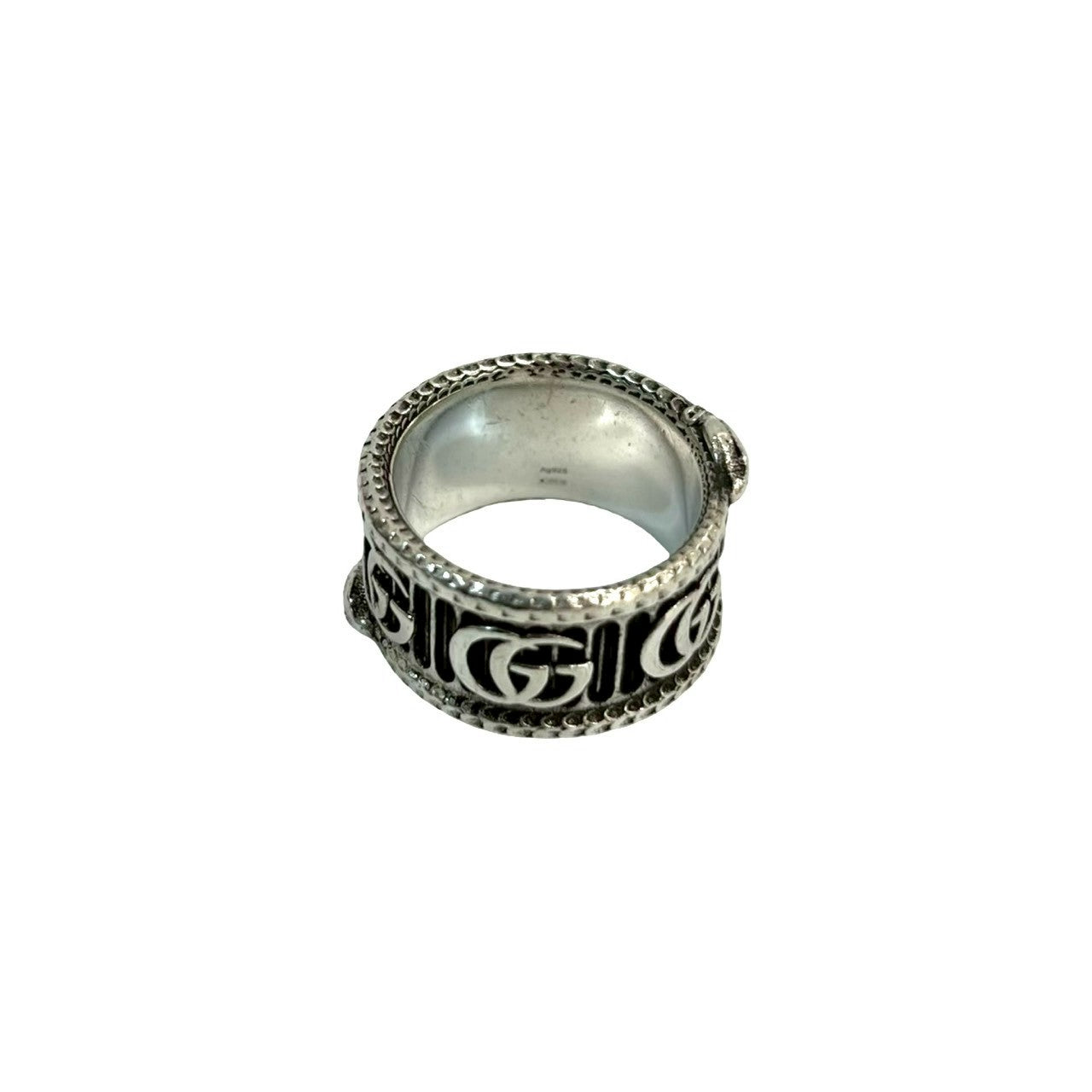 GUCCI グッチ インターロッキング ダブルG スネーク リング 指輪 6
