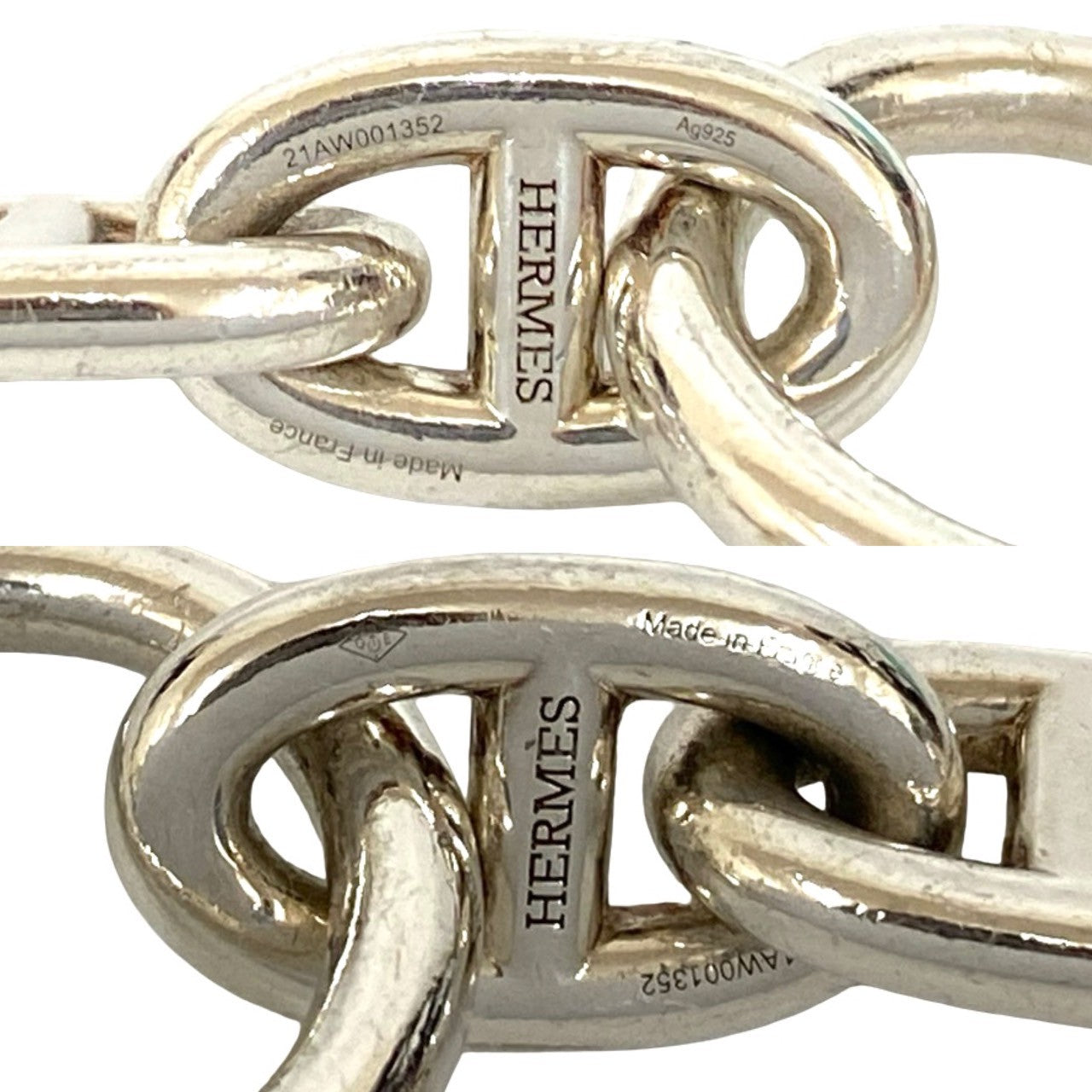 HERMES エルメス シェーヌダンクル MM 16コマ ブレスレット 2