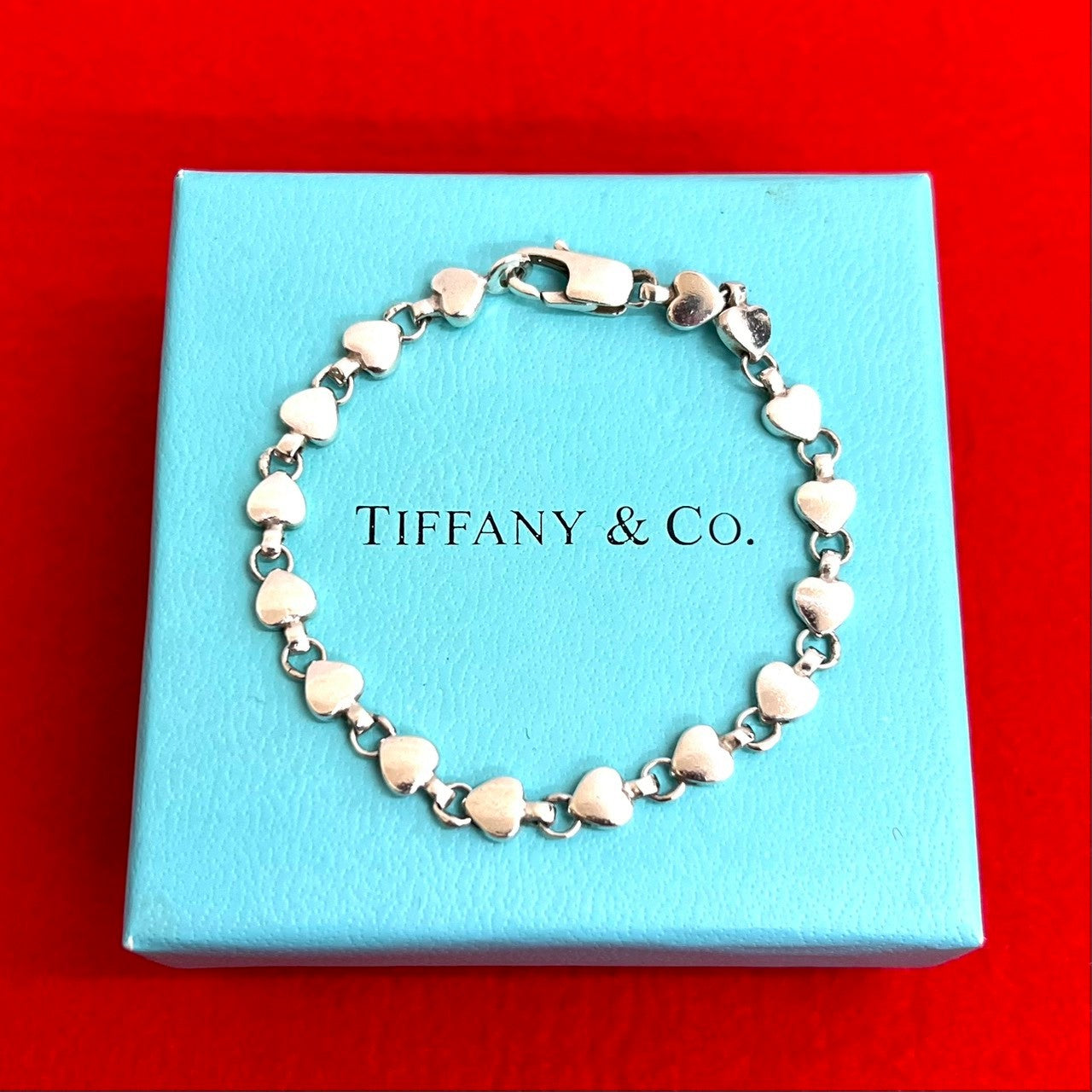 TIFFANY&Co. ティファニー パフ ハート ブレスレット