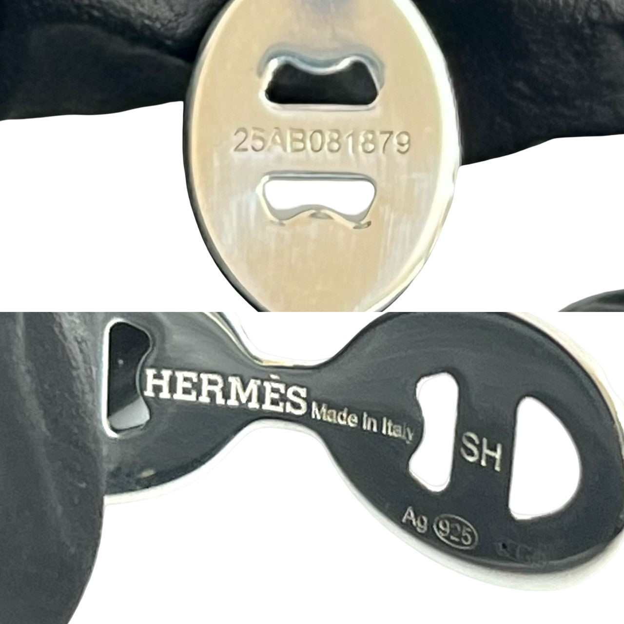HERMES エルメス アンシェネ バングル 2
