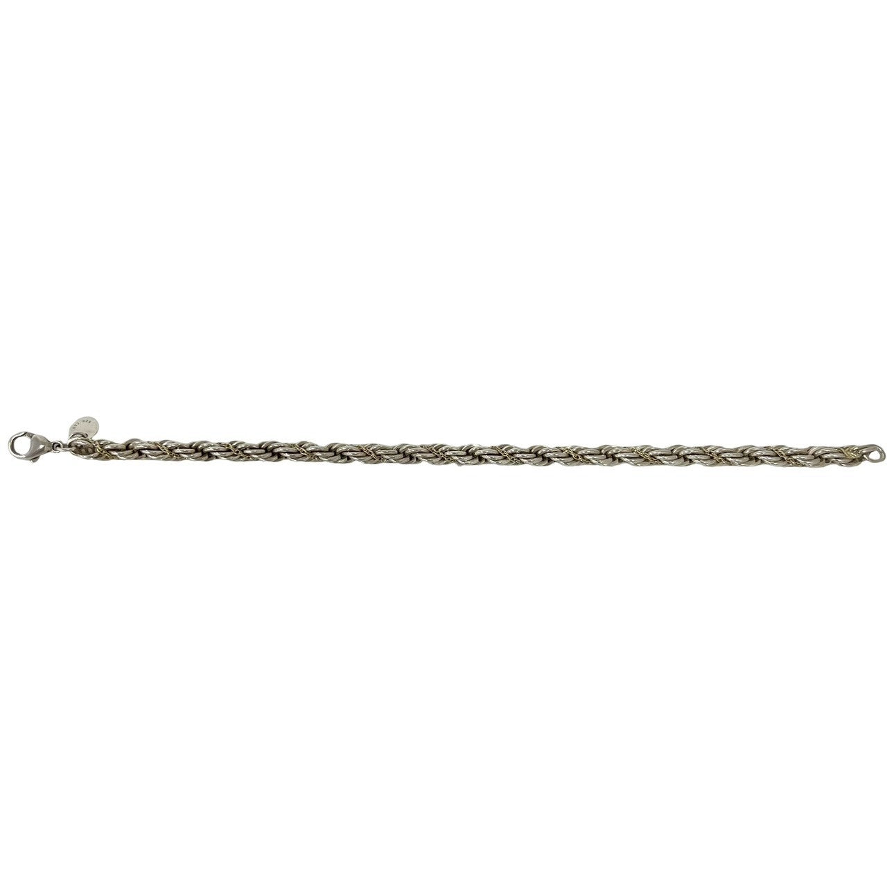TIFFANY&Co. ティファニー (Vintage) ツイストロープ ブレスレット 925 K18 750YG 6