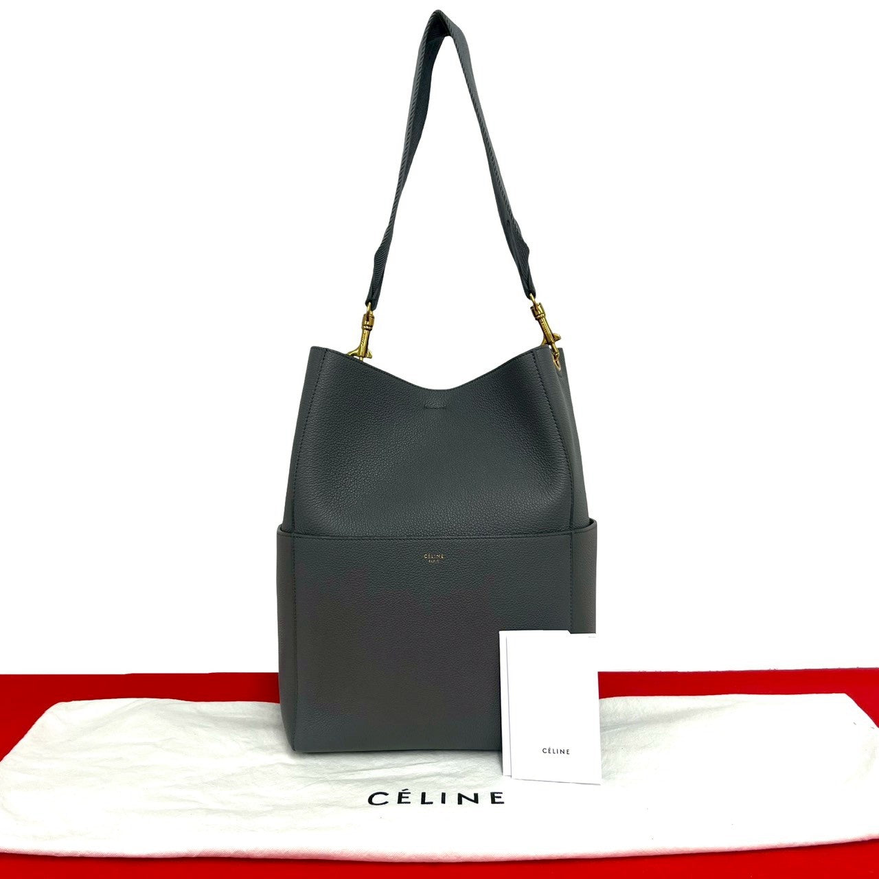 CELINE セリーヌ サングルバケット ショルダーバッグ