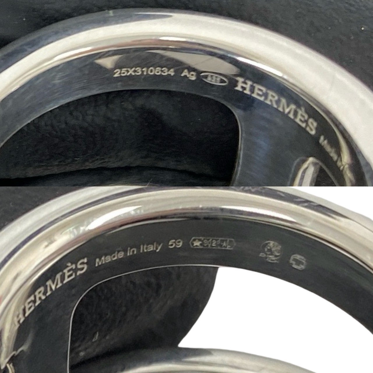 HERMES エルメス オスモズ GM リング 指輪 3