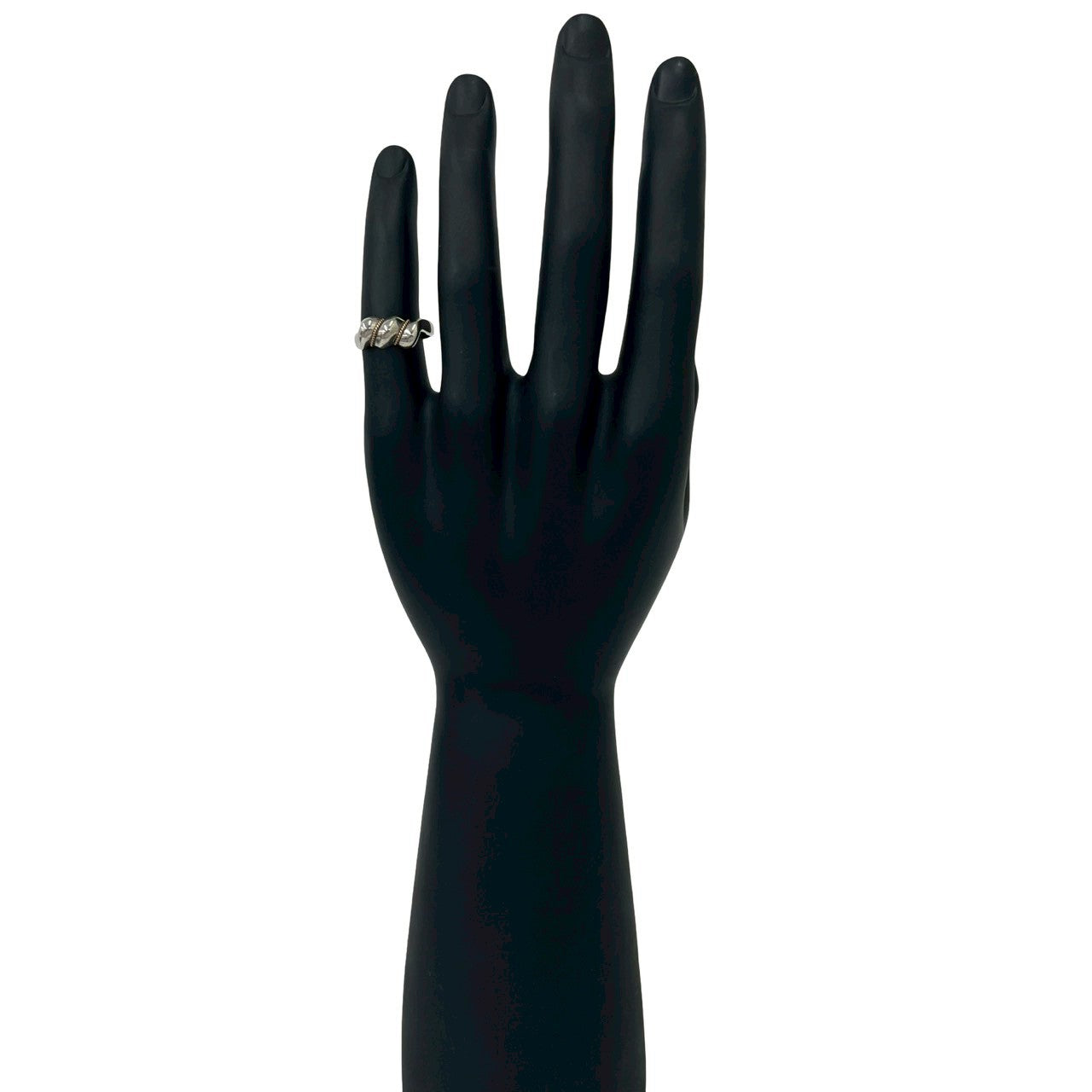 TIFFANY&Co. ティファニー (Vintage) ツイストロープ リング 指輪 925 K14 585YG 2