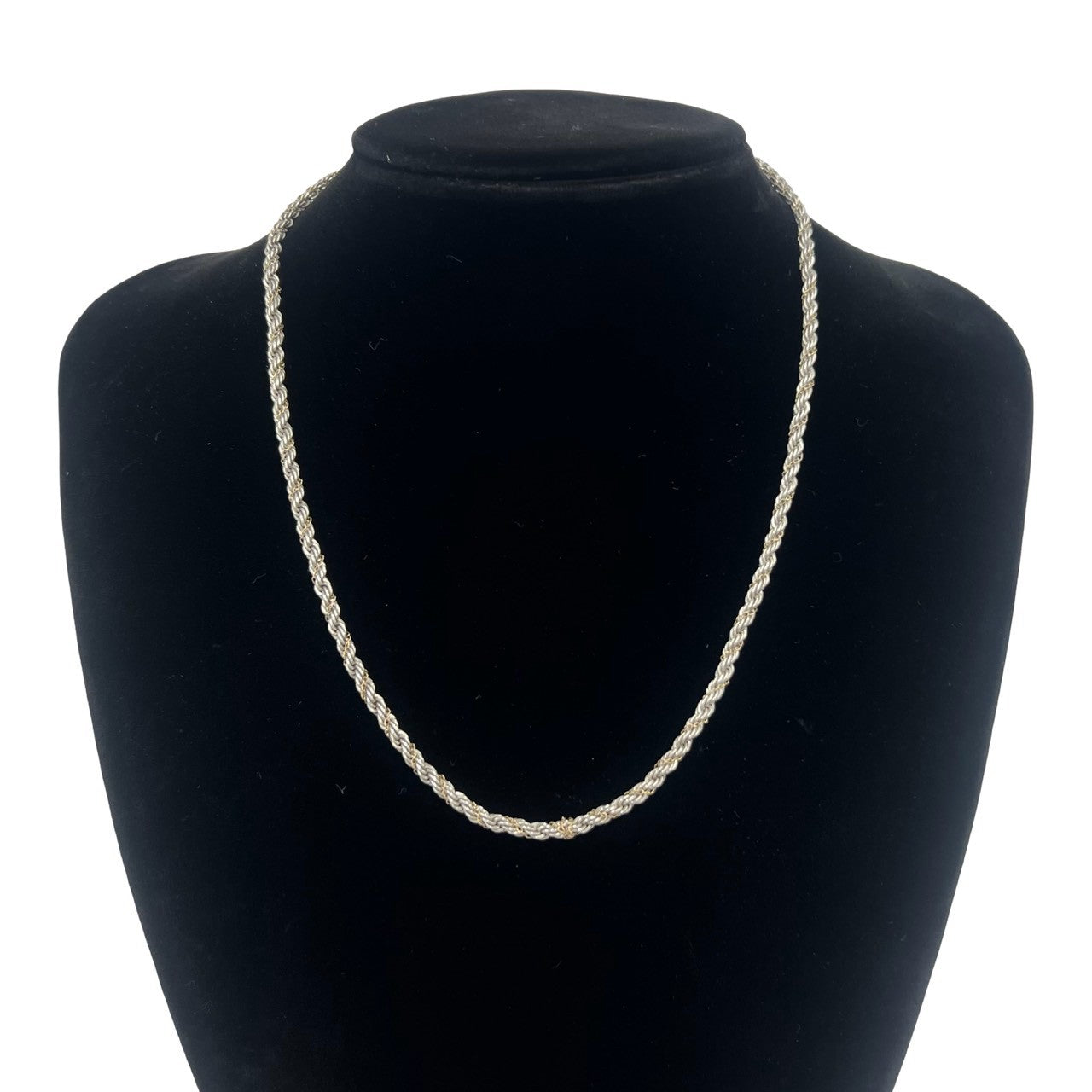 TIFFANY&Co. ティファニー (Vintage) ツイストロープ ネックレス K14 585YG 2