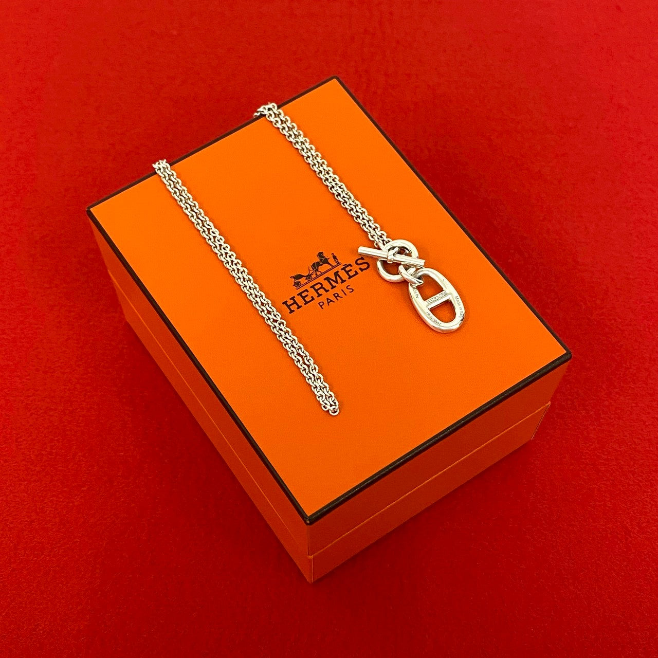 HERMES エルメス アミュレット ネックレス