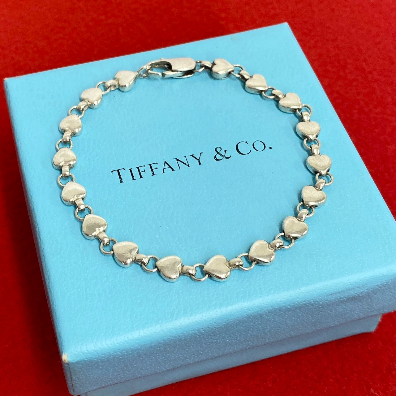 TIFFANY&Co. ティファニー (Vintage) パフハート ブレスレット
