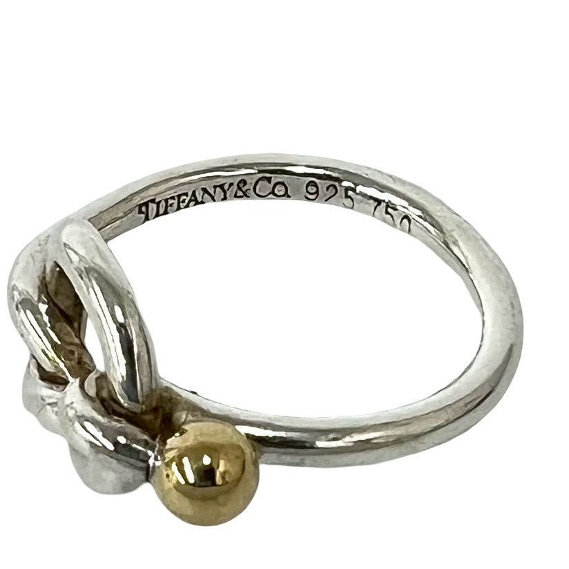 TIFFANY&Co. ティファニー (Vintage) ラブノット リング 925 K18 750YG 指輪 3