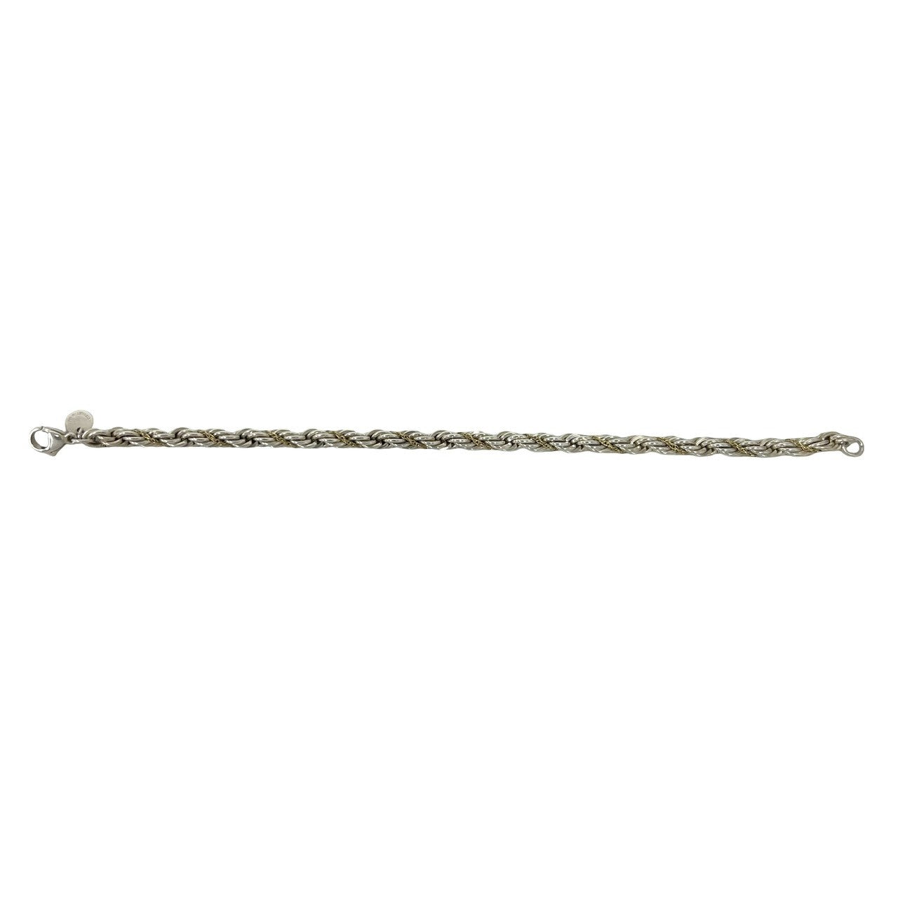 TIFFANY&Co. ティファニー (Vintage) ツイストロープ ブレスレット 925 K18 750YG 5