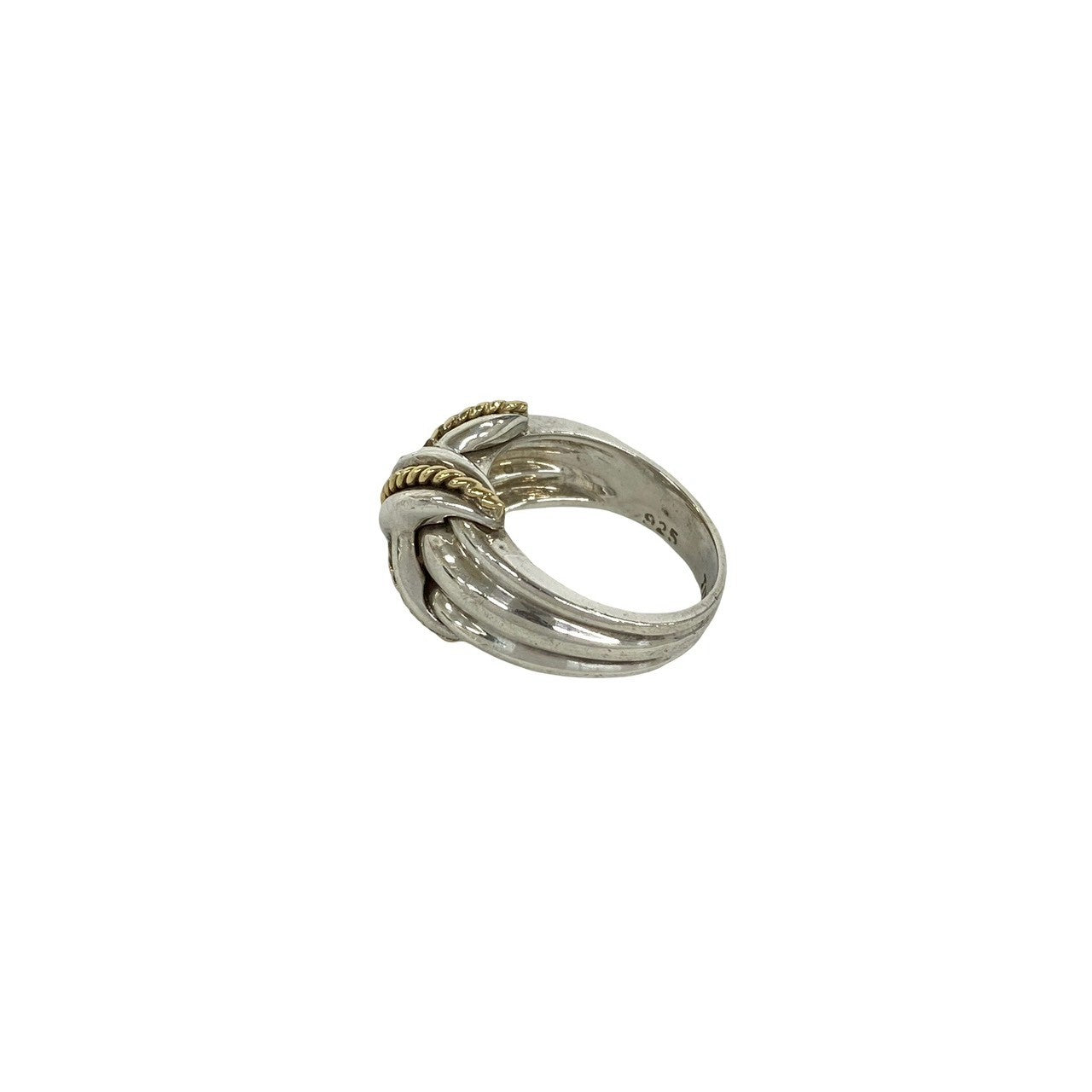 TIFFANY&Co. ティファニー (Vintage) シグネチャーリング 925 K18 750YG 指輪 4