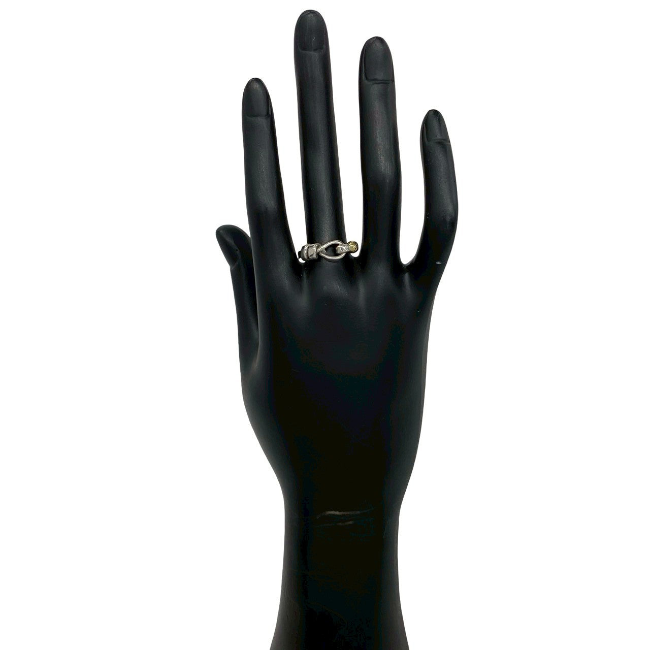 TIFFANY&Co. ティファニー (Vintage) フック&アイ リング 925 K18 750YG 指輪 2