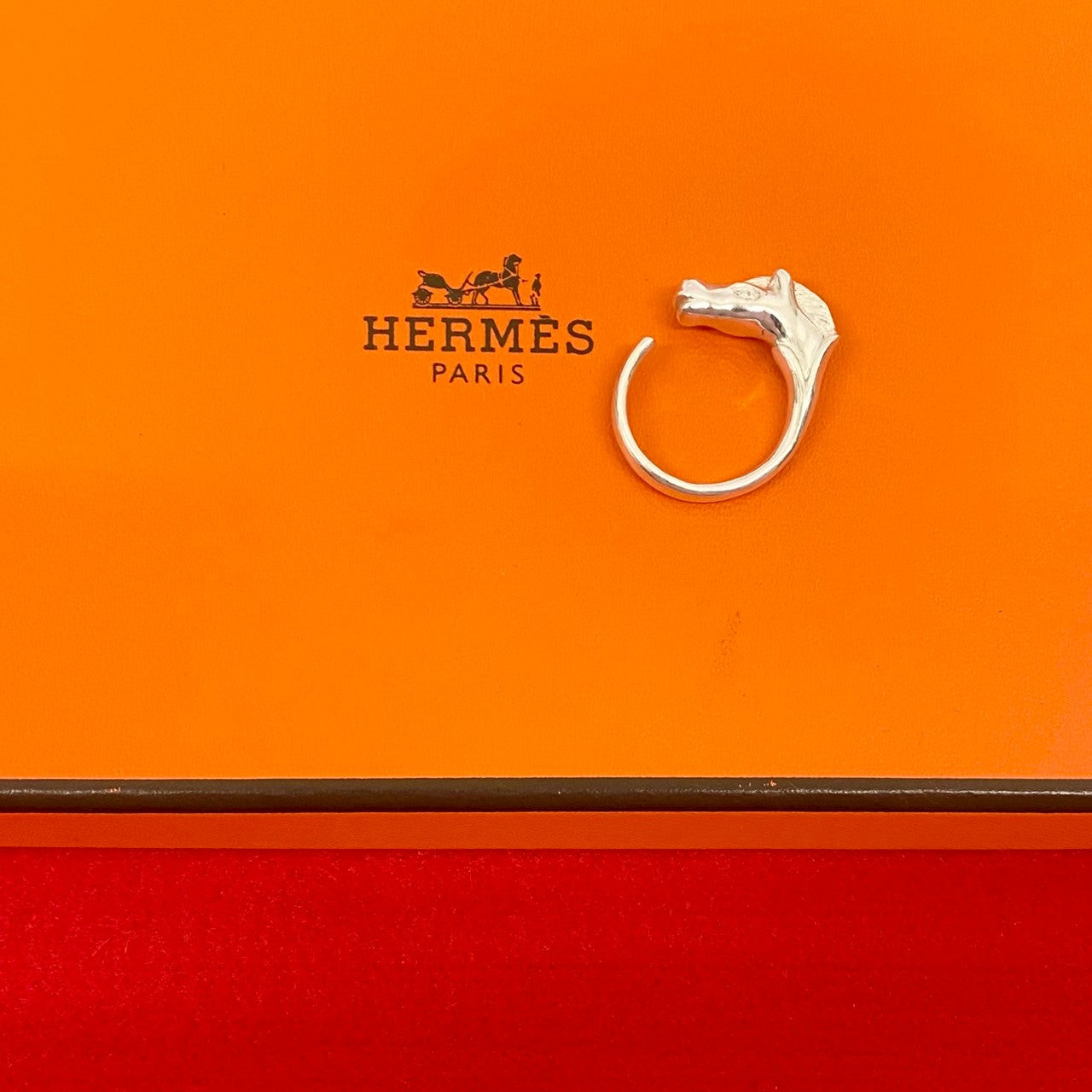 HERMES シュバルホース リング
