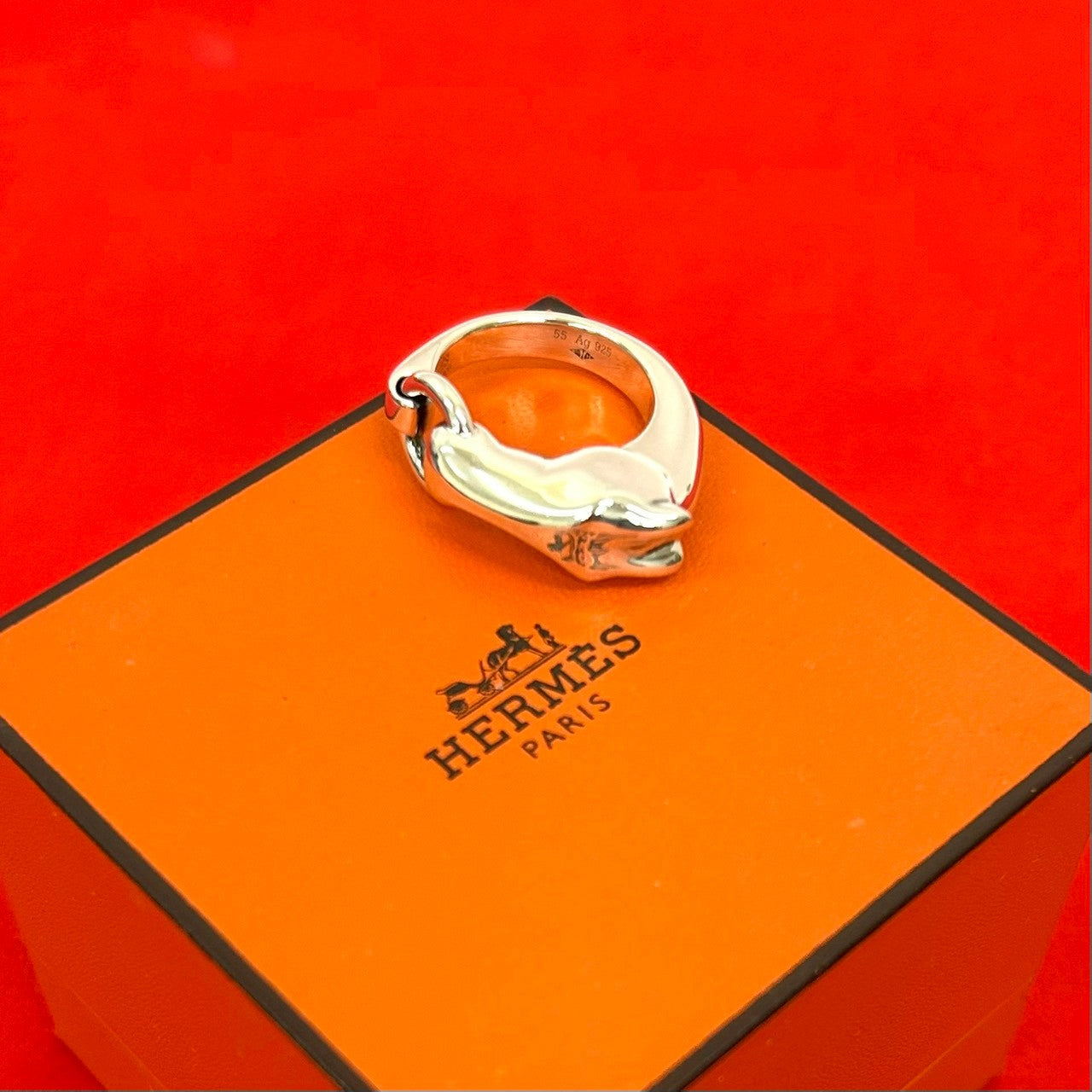HERMES エルメス ギャロップ リング 指輪