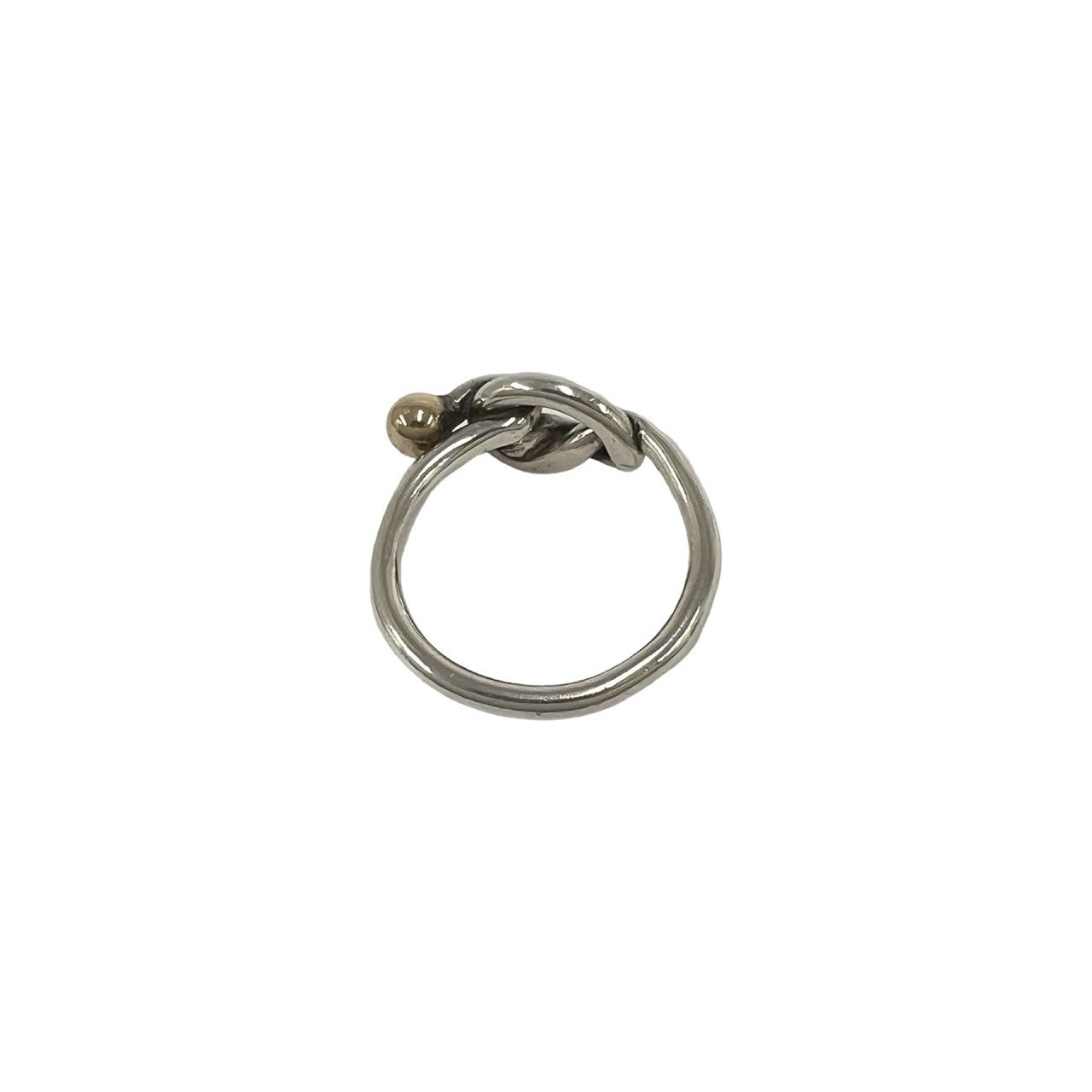 TIFFANY&Co. ティファニー (Vintage) ラブノット リング 指輪 10号 925 K14 585YG 6