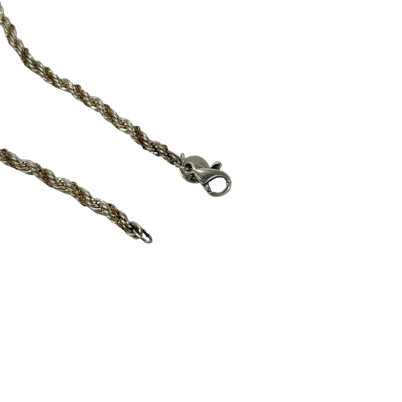 TIFFANY&Co. ティファニー (Vintage) ツイスト ロープ ネックレス 925 K18 750YG 5