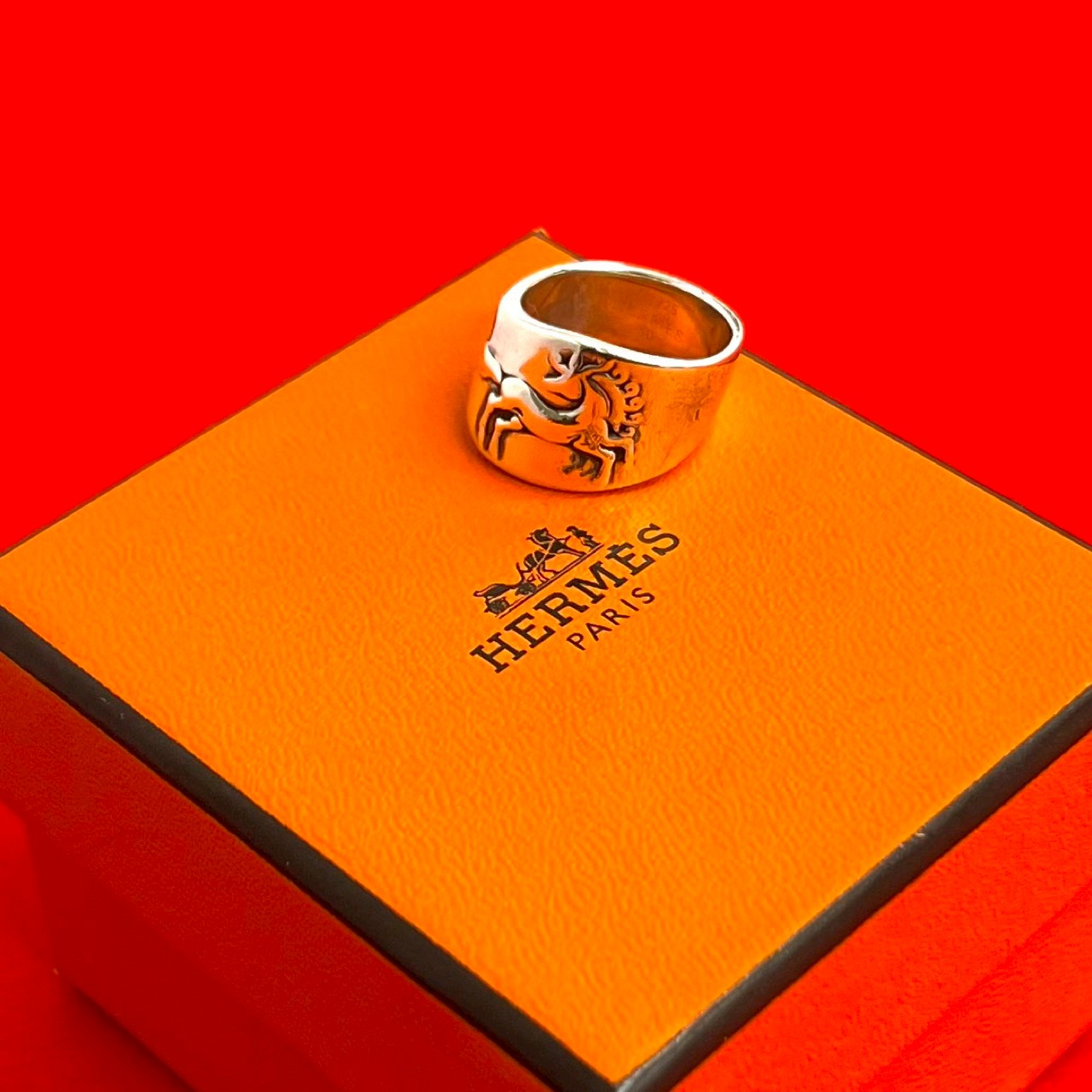 HERMES エルメス ギャロップリング 指輪