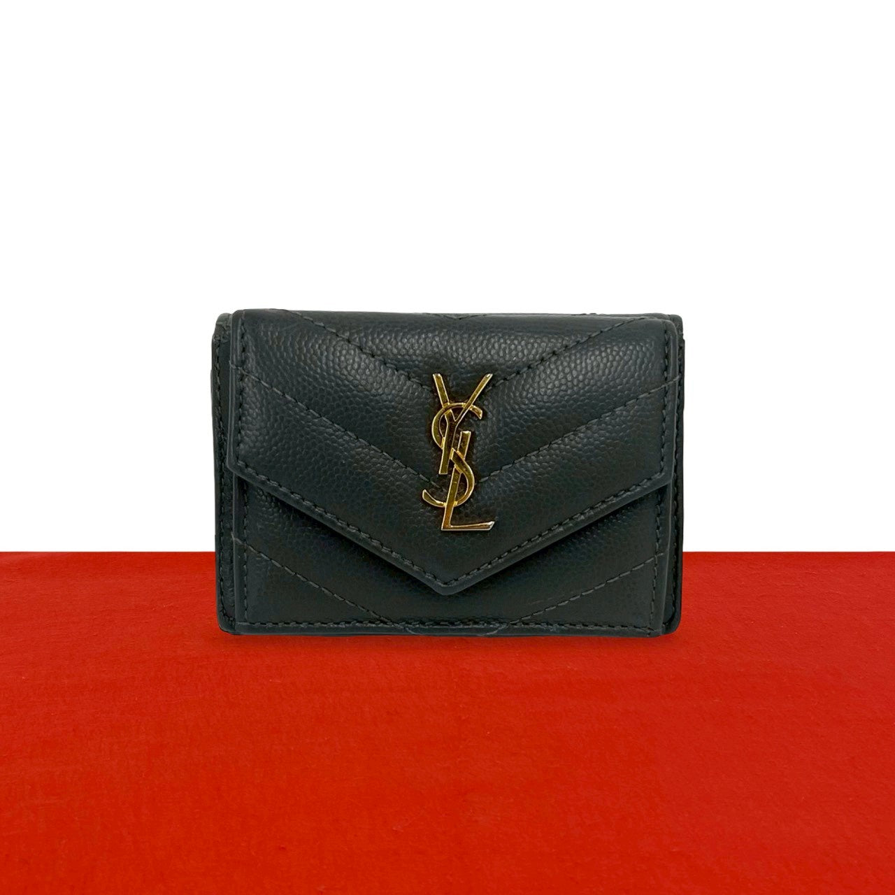 SAINT LAURENT PARIS サンローランパリ 三つ折り財布