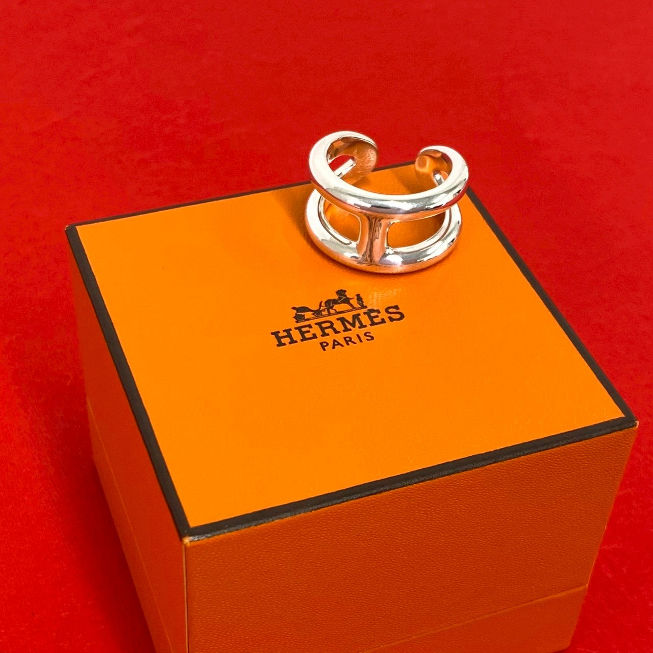 HERMES エルメス オスモズ PM リング 指輪