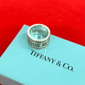 TIFFANY&Co. ティファニー (Vintage) アトラス ワイド リング 指輪 8号