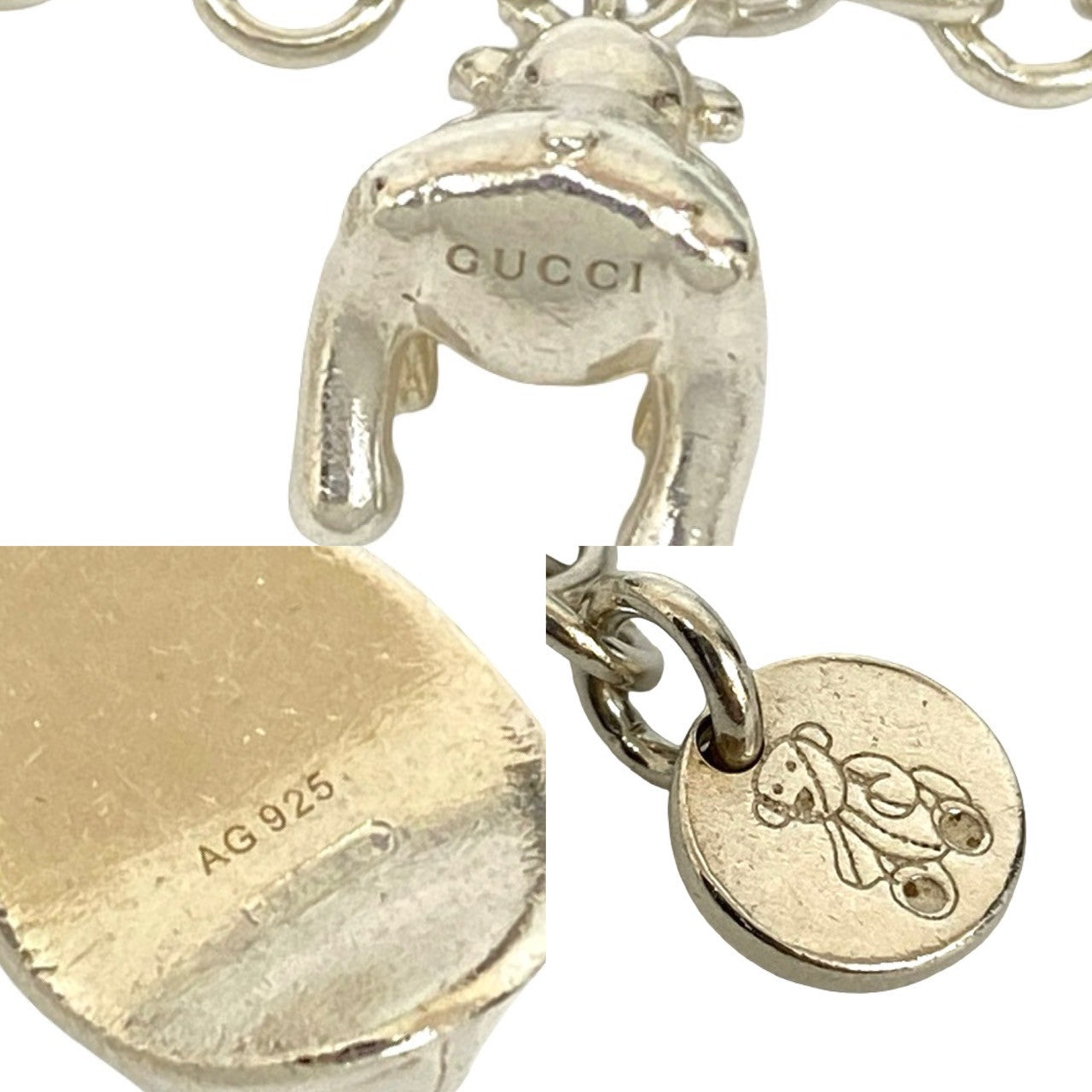 GUCCI グッチ 5 チャーム ブレスレット 2