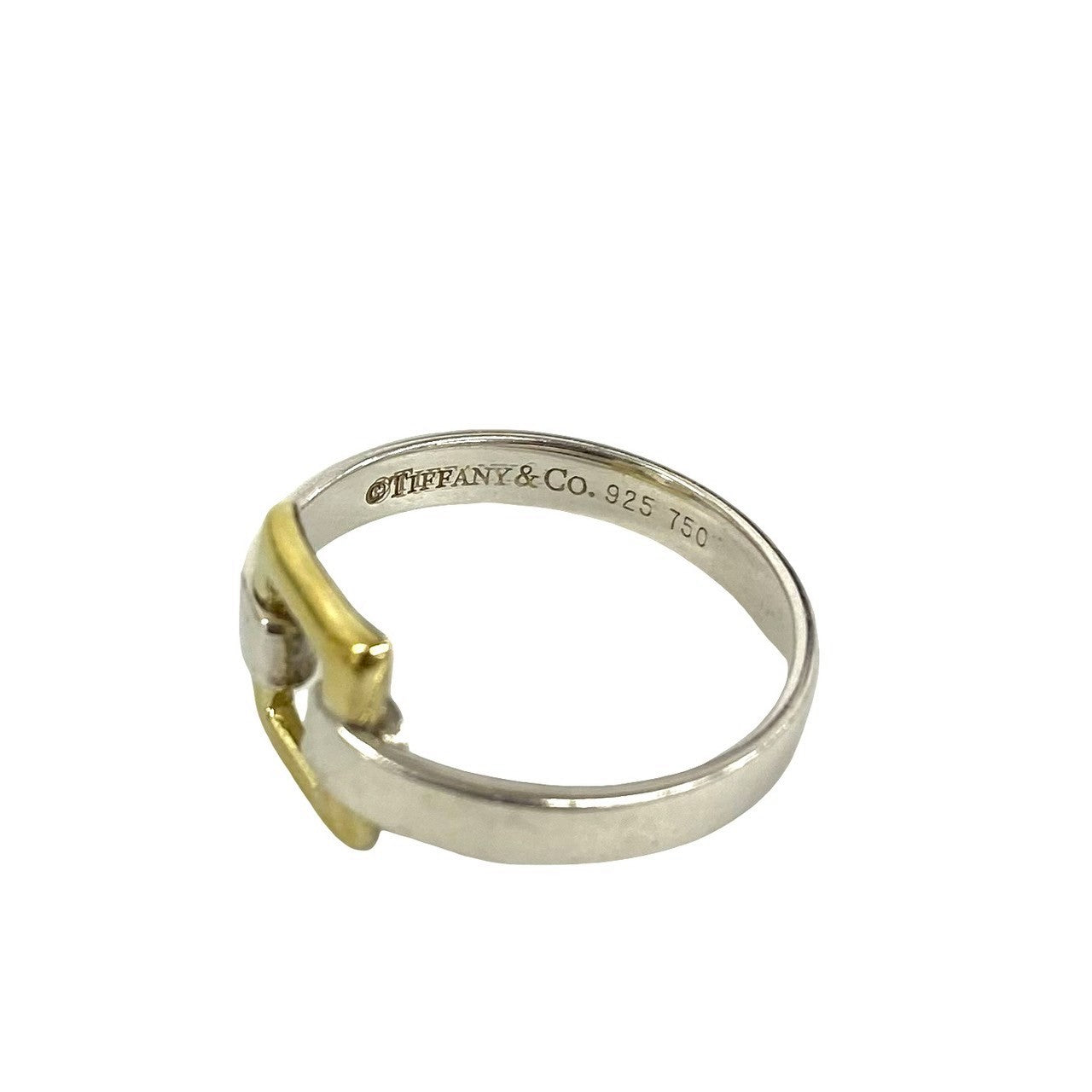 TIFFANY&Co. ティファニー (Vintage) オープン スクエア リング 指輪 3