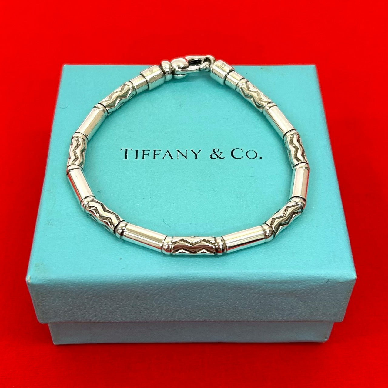 TIFFANY&Co. ティファニー アズテック ジグザグ ブレスレット
