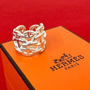 HERMES エルメス アンシェネ GM リング 指輪
