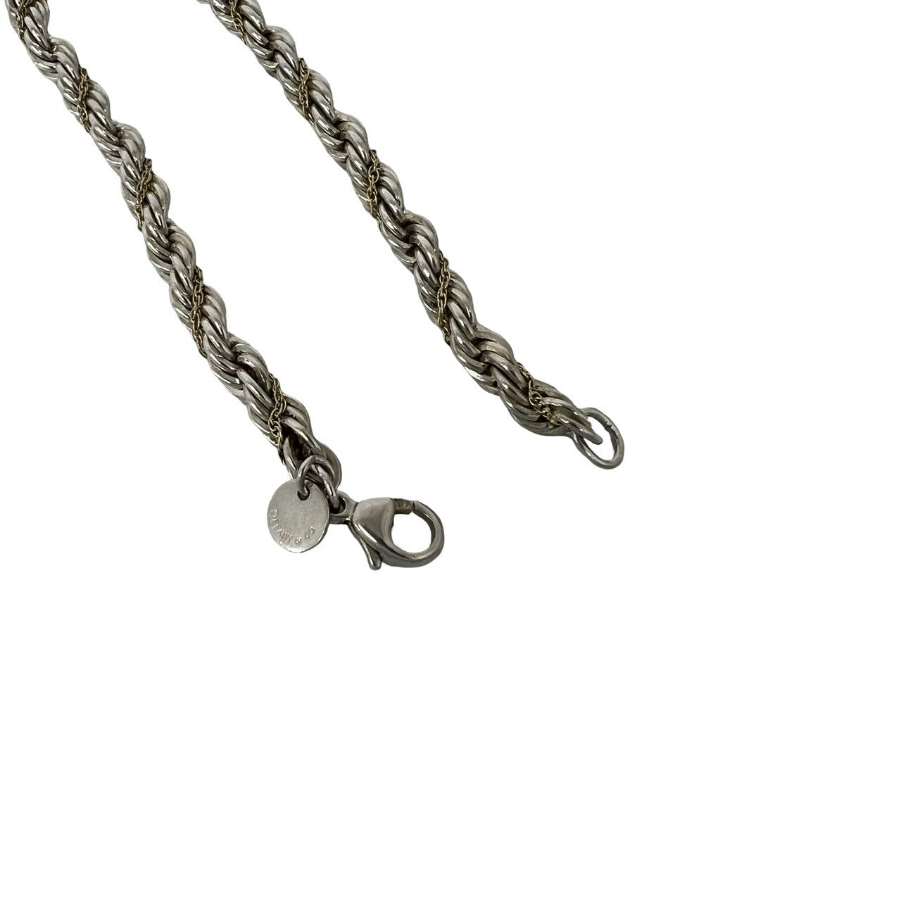 TIFFANY&Co. ティファニー (Vintage) ツイストロープ ブレスレット 925 K18 750YG 4