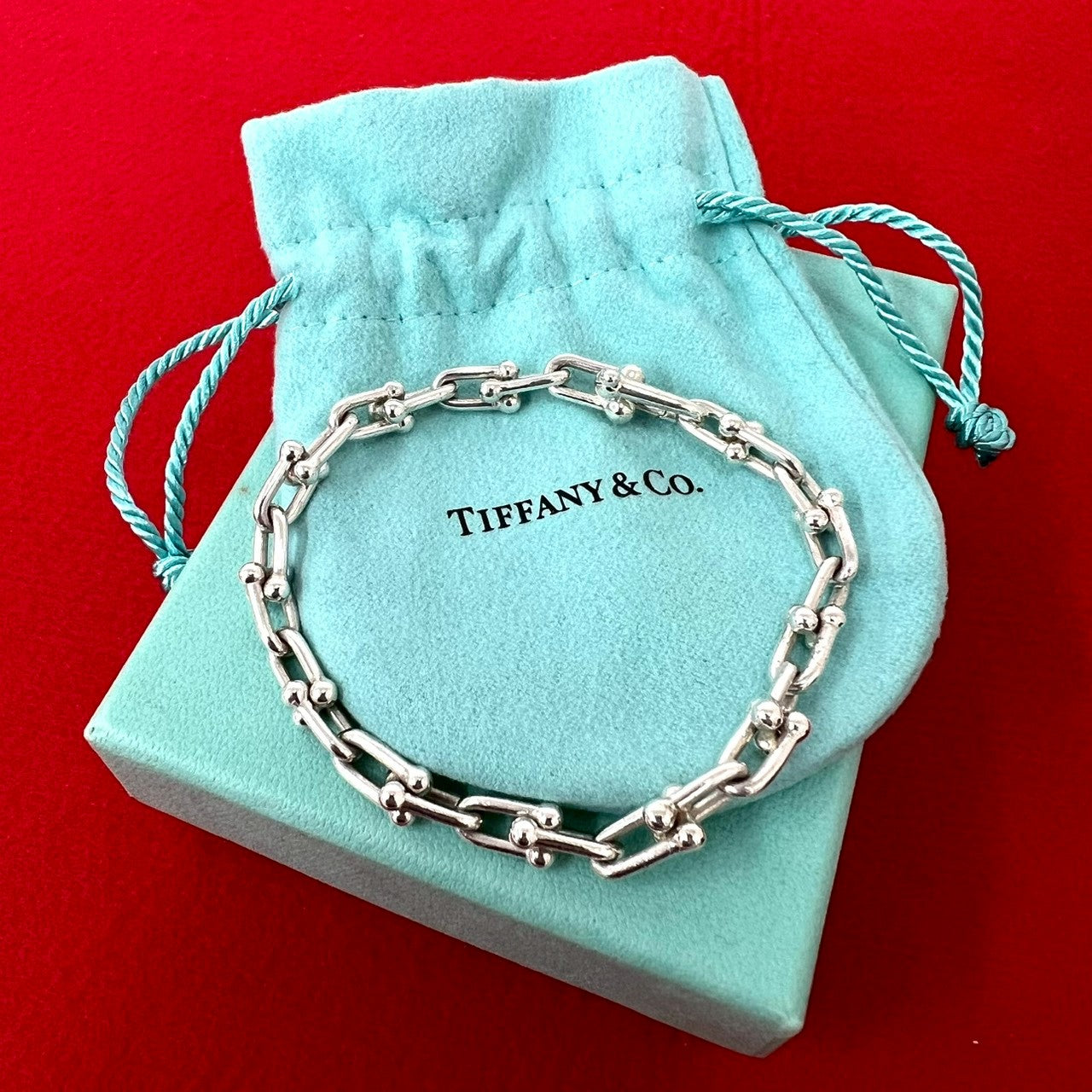 TIFFANY&Co. ティファニー ハードウェア スモールリンク ブレスレット