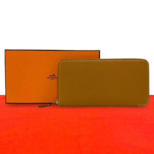 HERMES エルメス アザップ ロング シルクイン 長財布 ヴォーエプソン