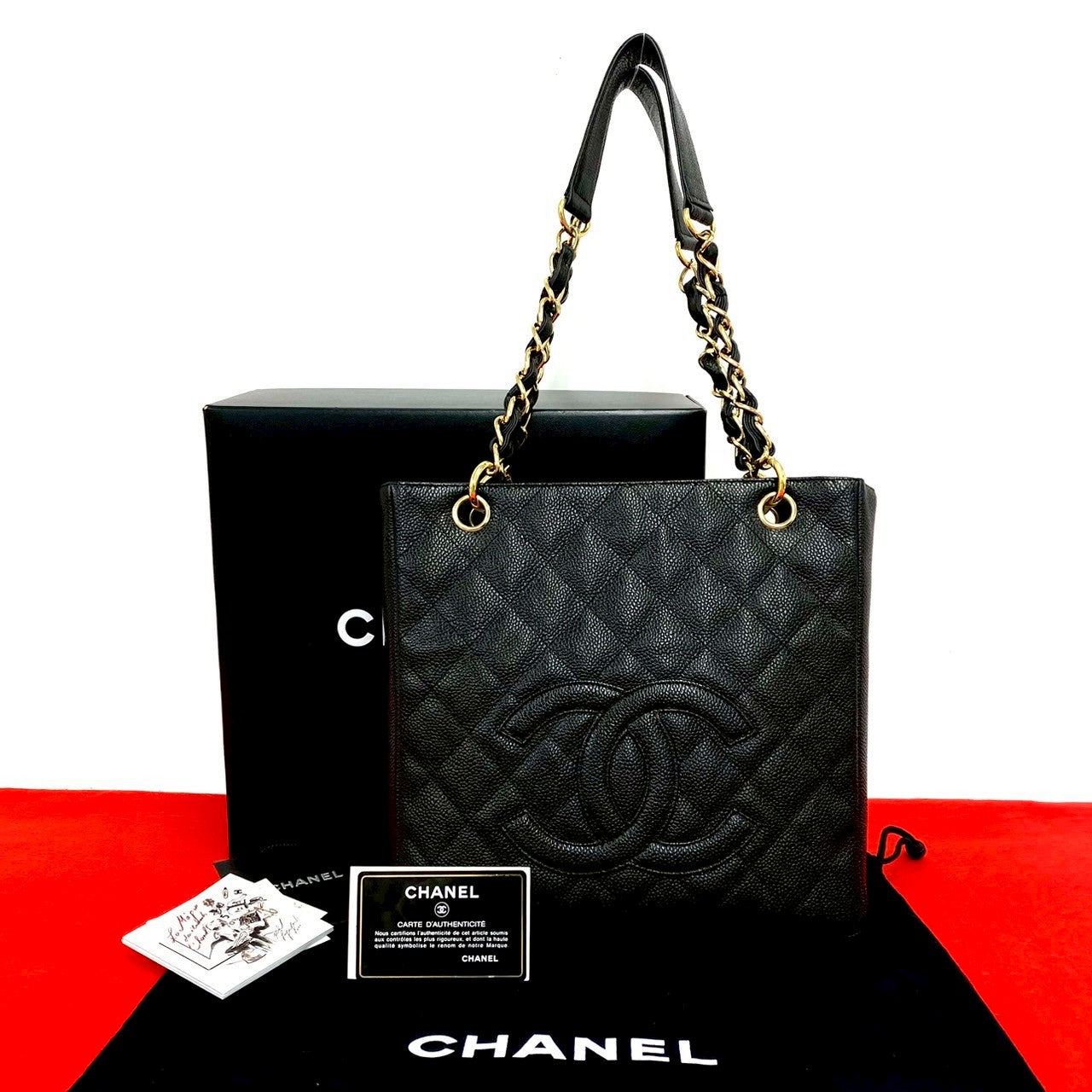 CHANEL シャネル PST トートバッグ