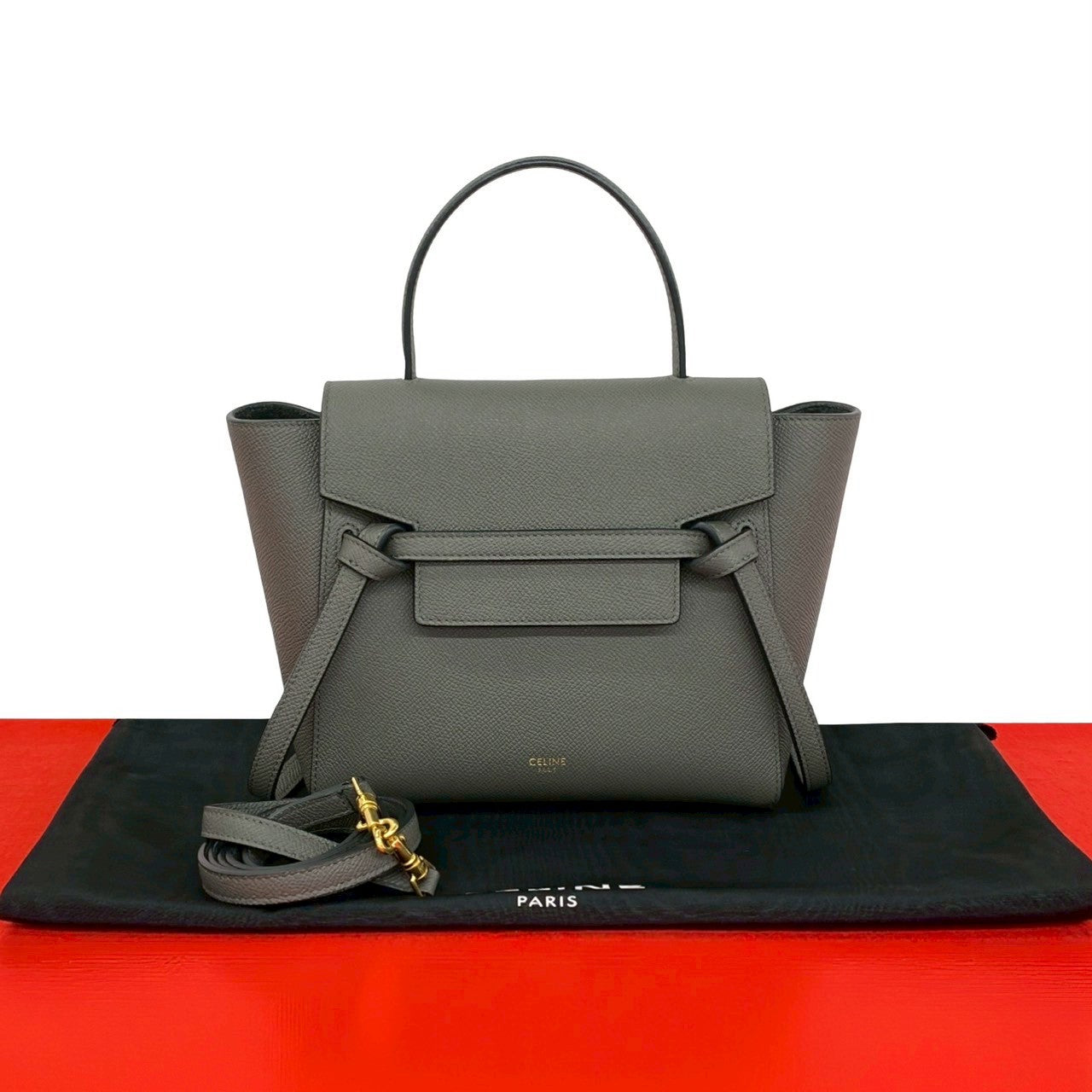 CELINE セリーヌ ベルトバッグ ナノ ショルダーバッグ