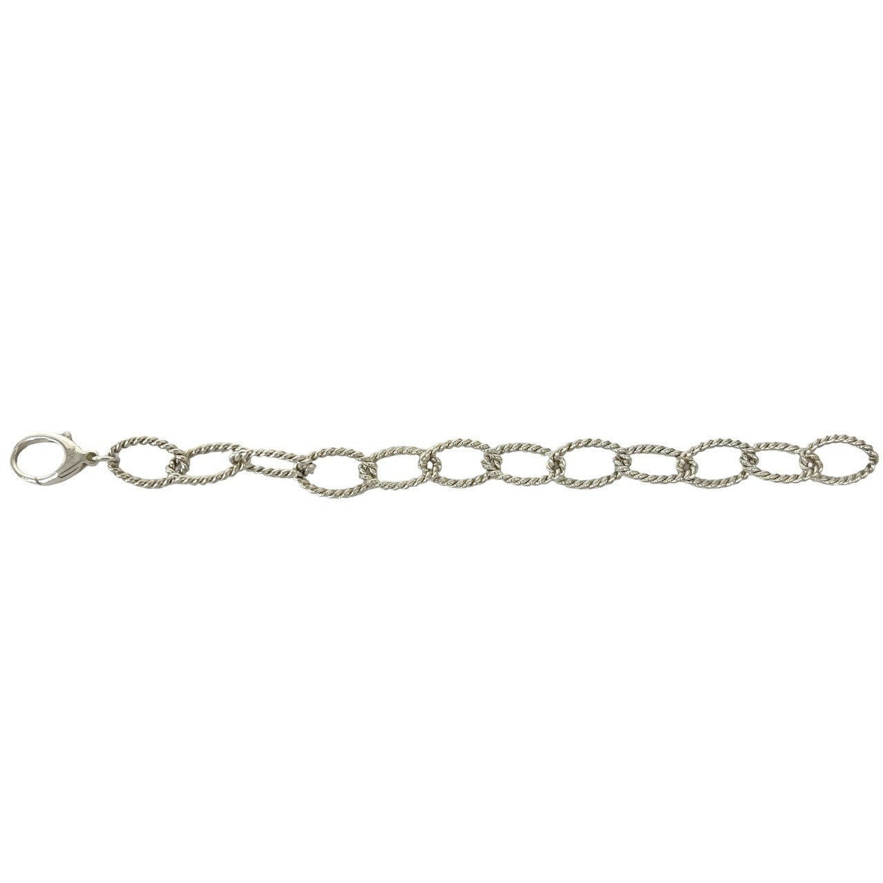 TIFFANY&Co. ティファニー (Vintage) オーバルリンク ツイスト ブレスレット 5