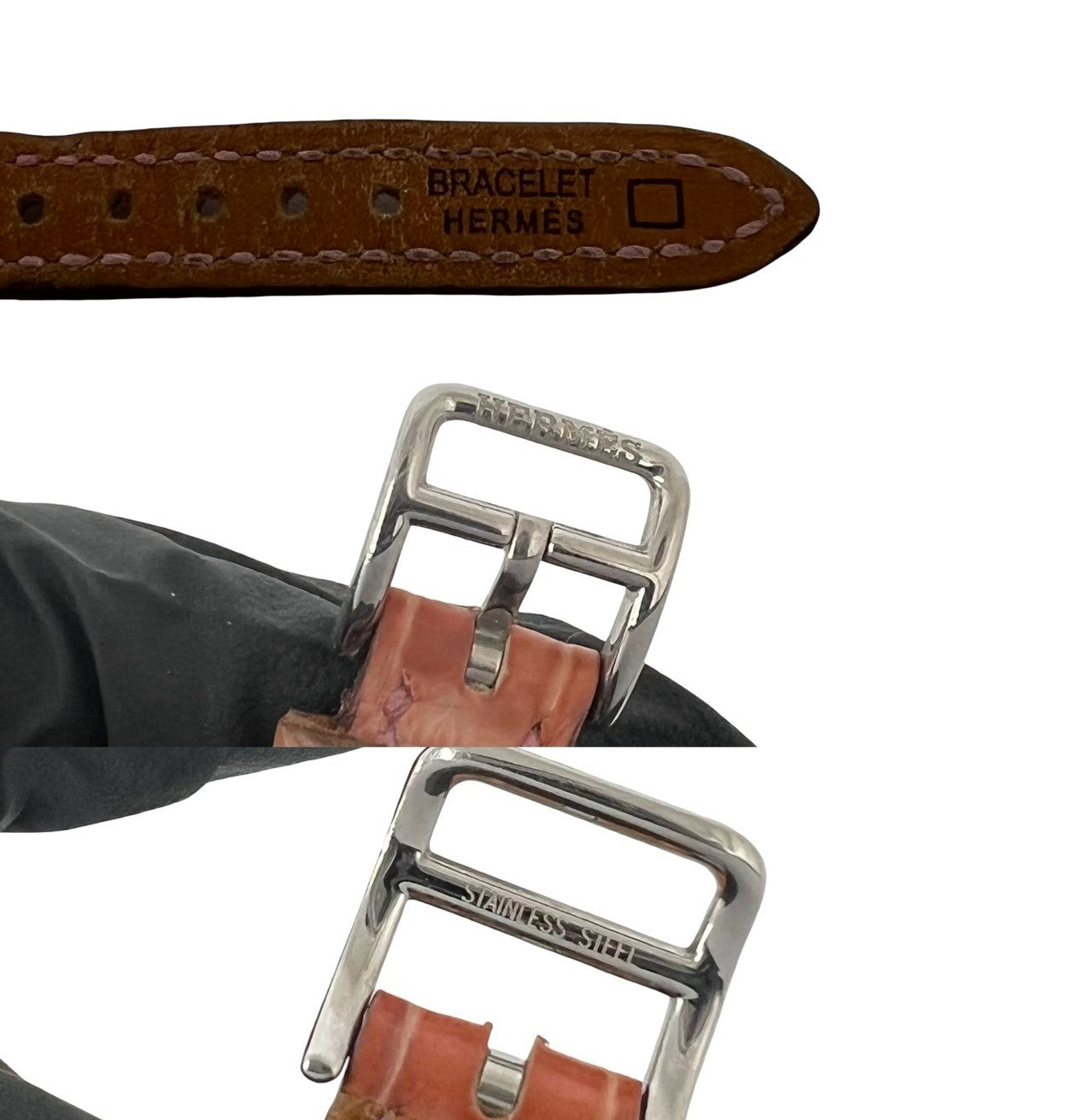 HERMES エルメス ケープコッド ドゥゾーン 腕時計 アリゲーター 4