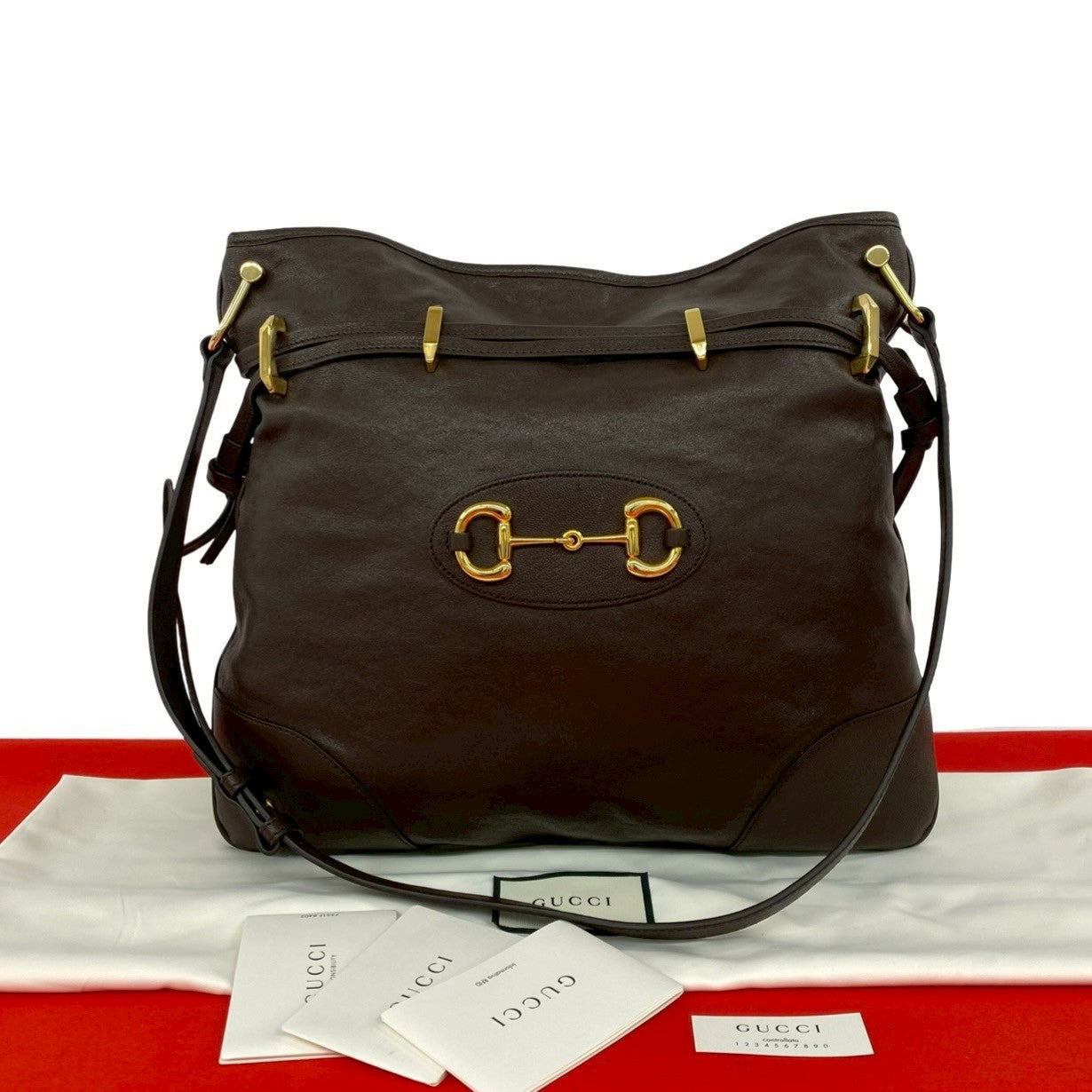 GUCCI グッチ ホースビット ショルダーバッグ